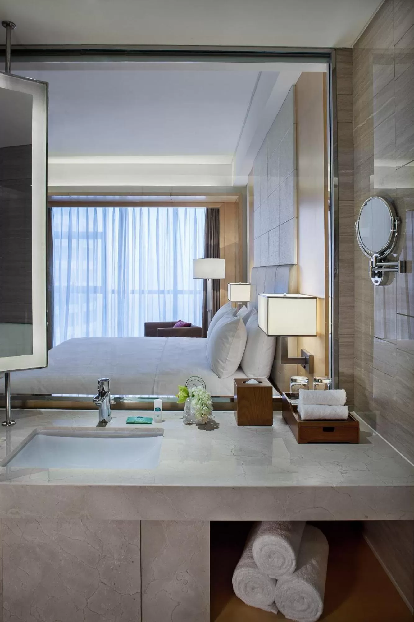 Bathroom in Courtyard by Marriott Hangzhou Qianjiang