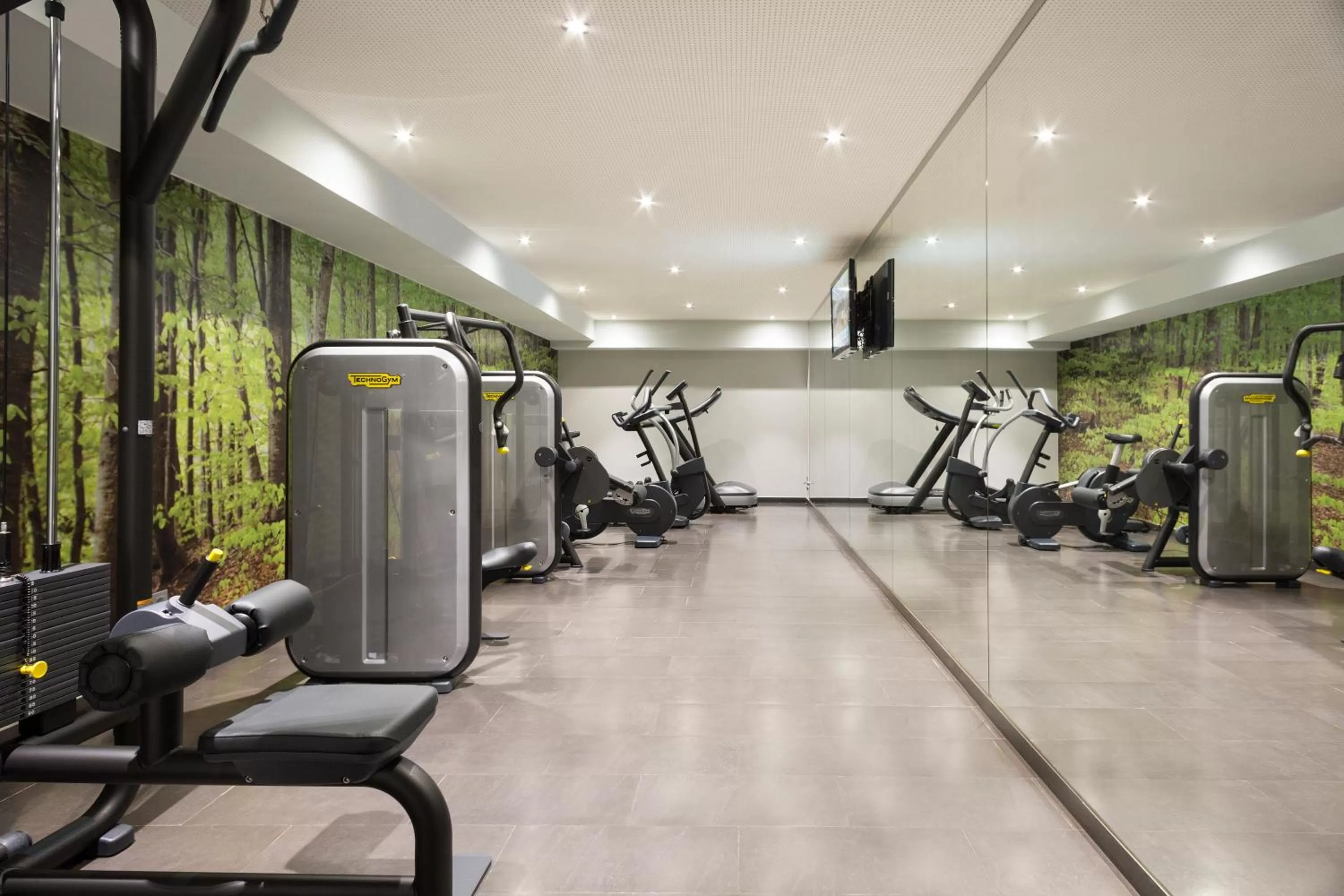 Fitness centre/facilities in Andante Hotel