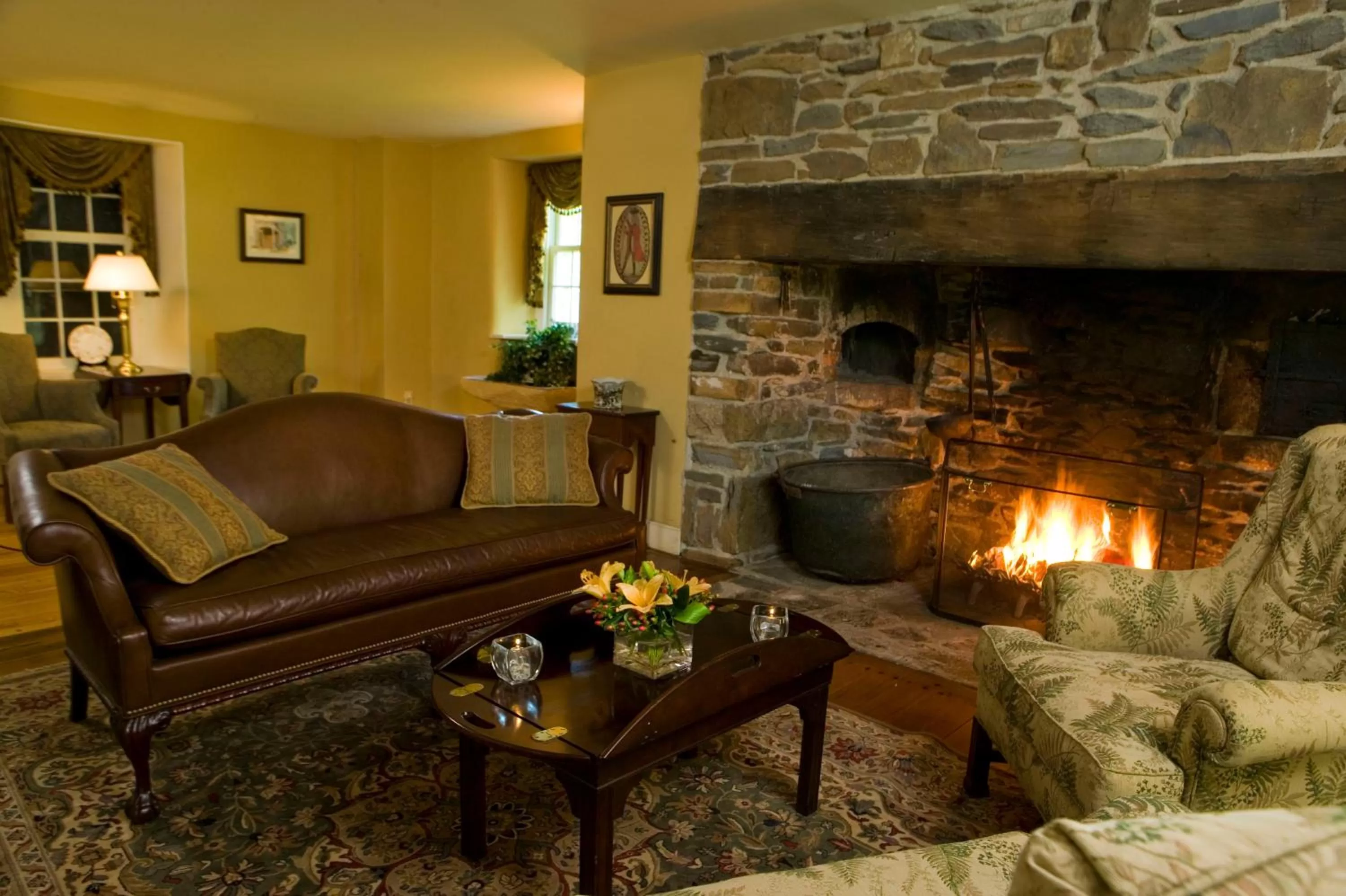 Lobby or reception in Joseph Ambler Inn