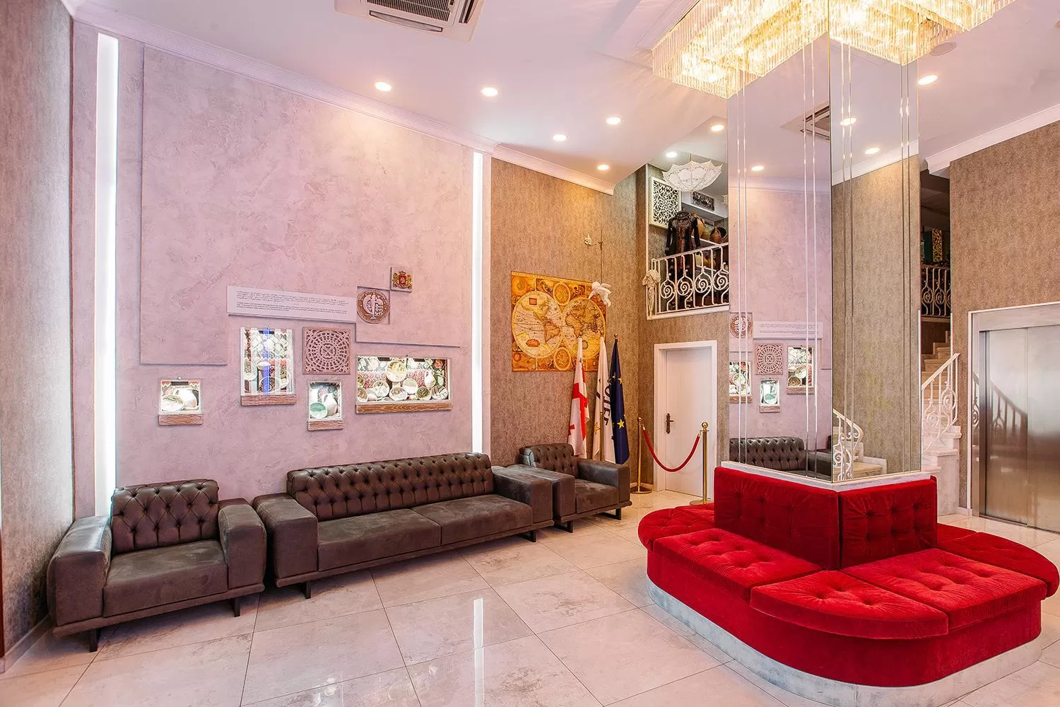 TV and multimedia in Hotel Aivani Old Tbilisi