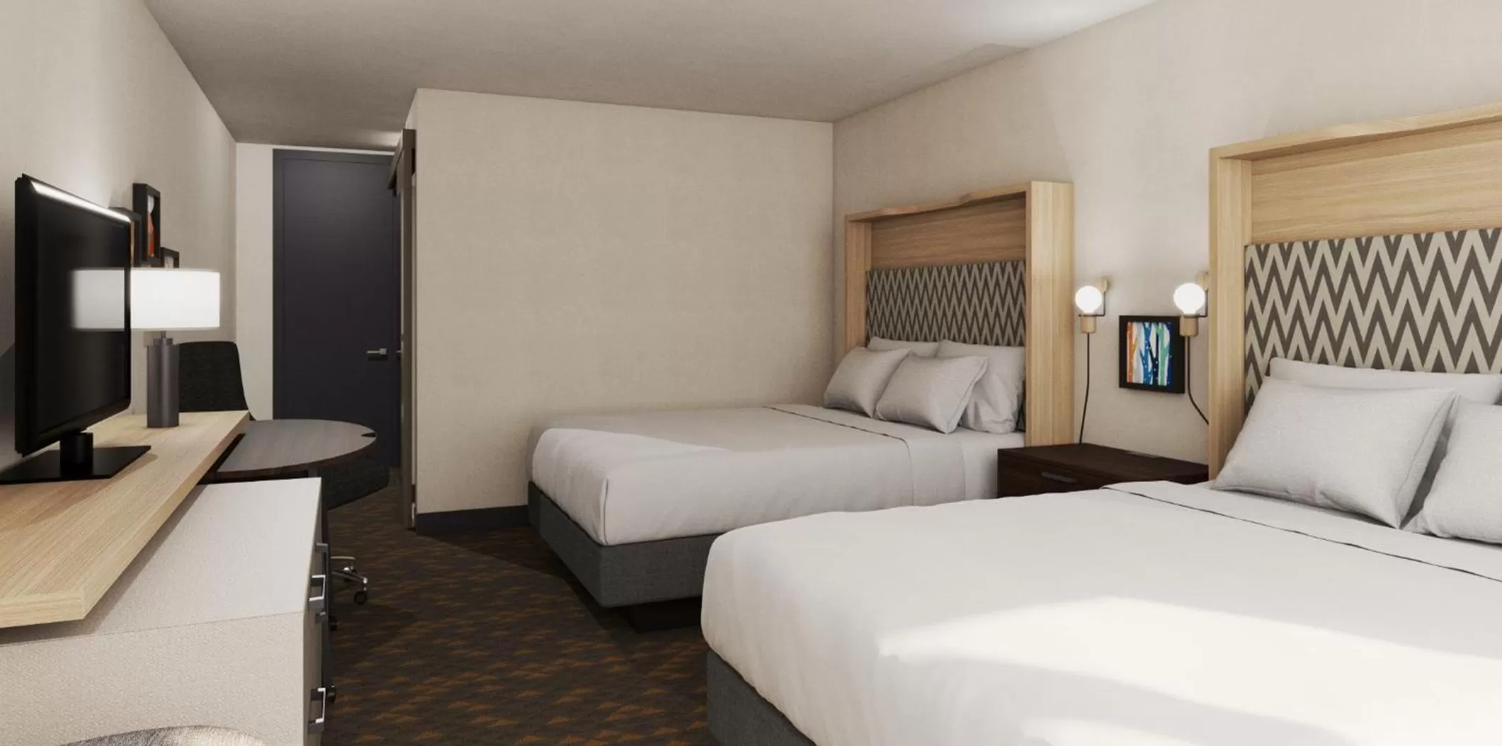 Photo of the whole room, Bed in Holiday Inn Chicago Midway Airport S by IHG