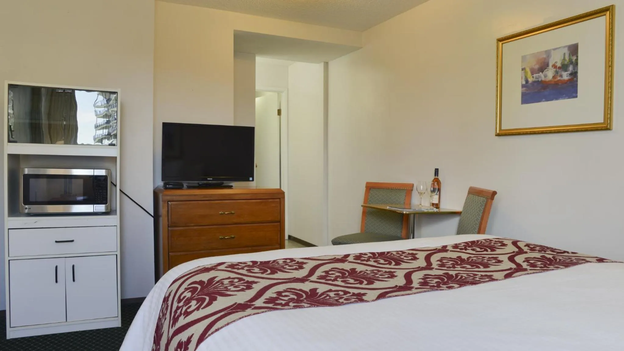 Living room, Bed in Valley Star Motel