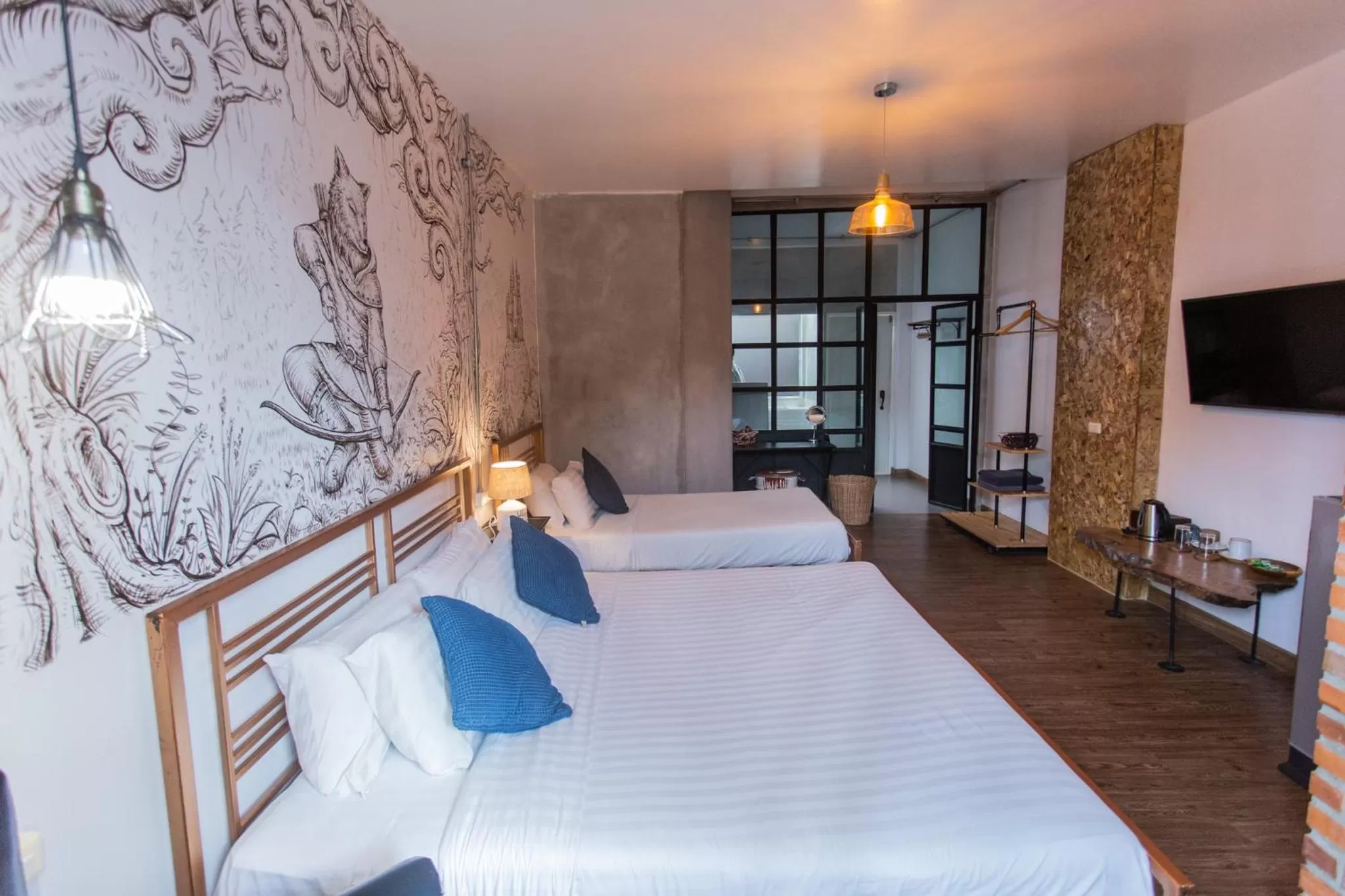 Bed in Indiego Space