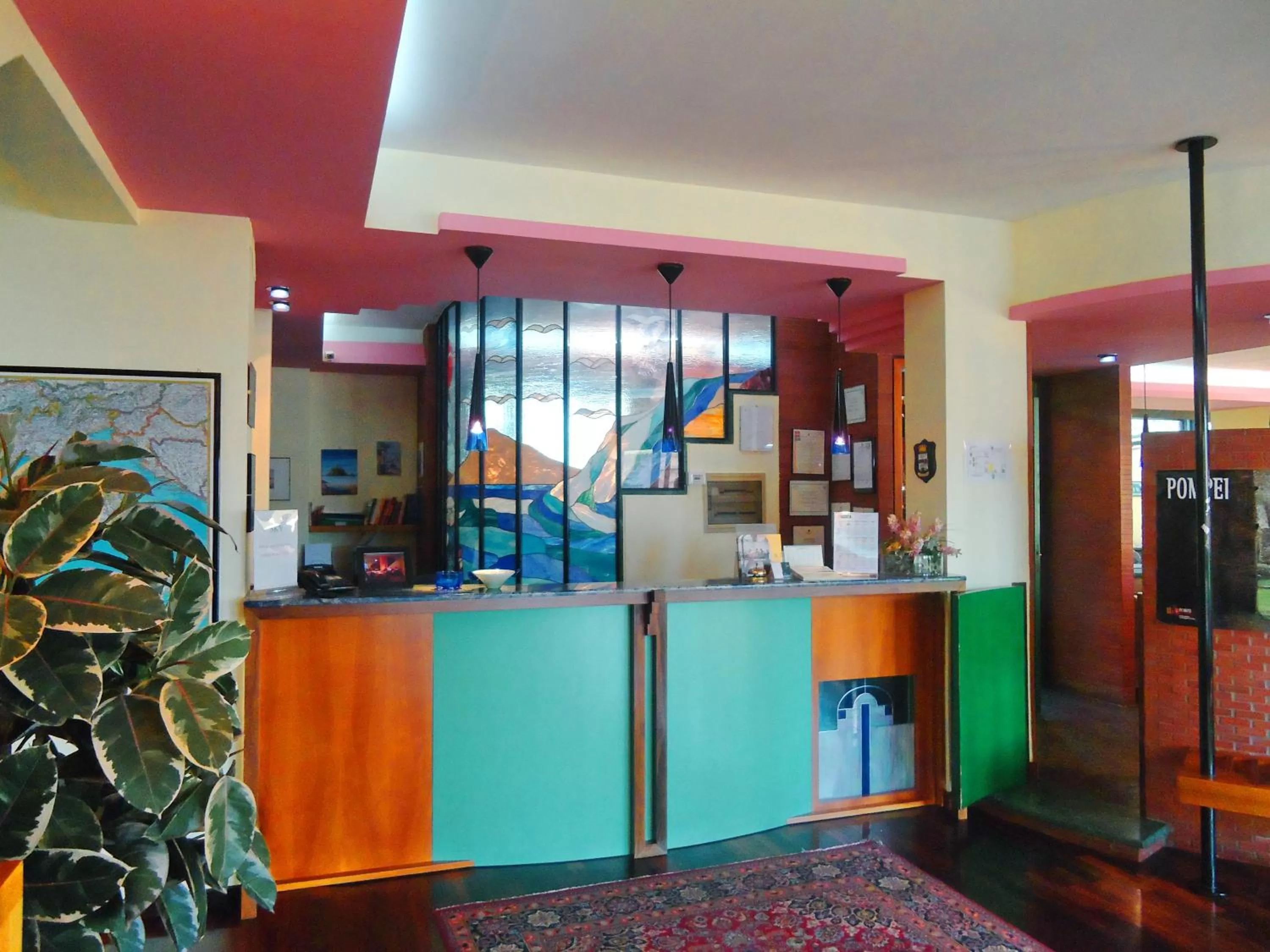 Lobby or reception in Hotel Giovanna