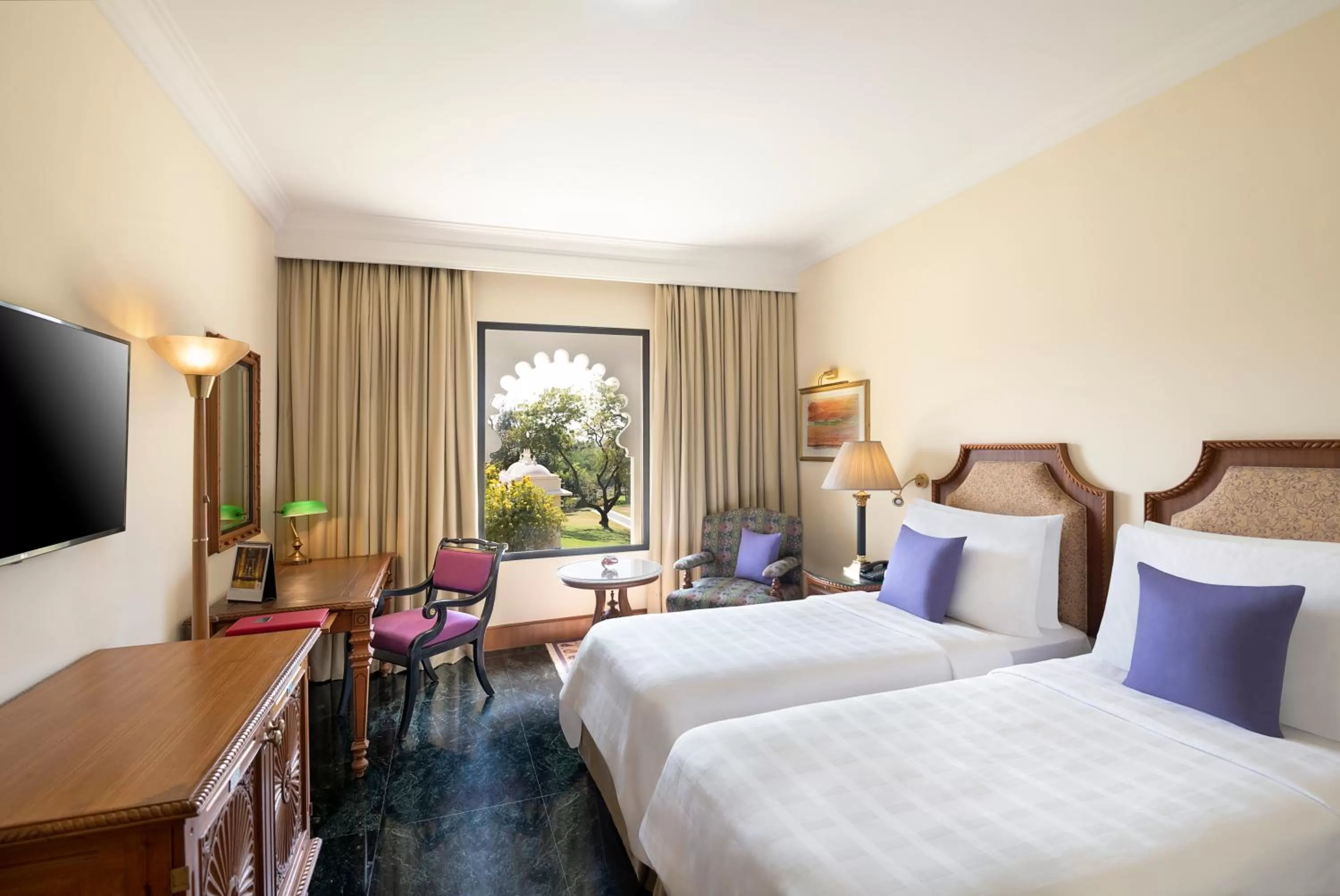 Bedroom, Bed in Trident Udaipur