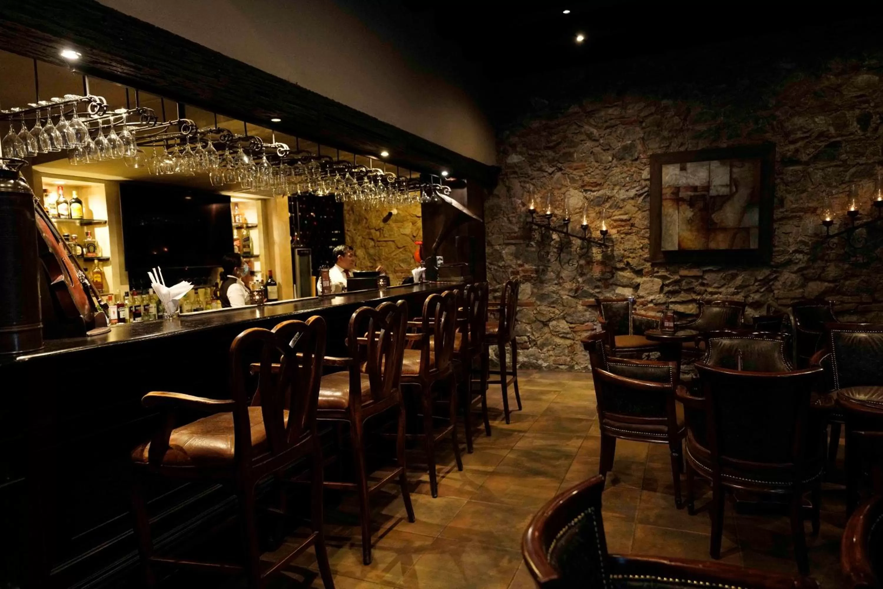 Lounge or bar in Camino Real Antigua