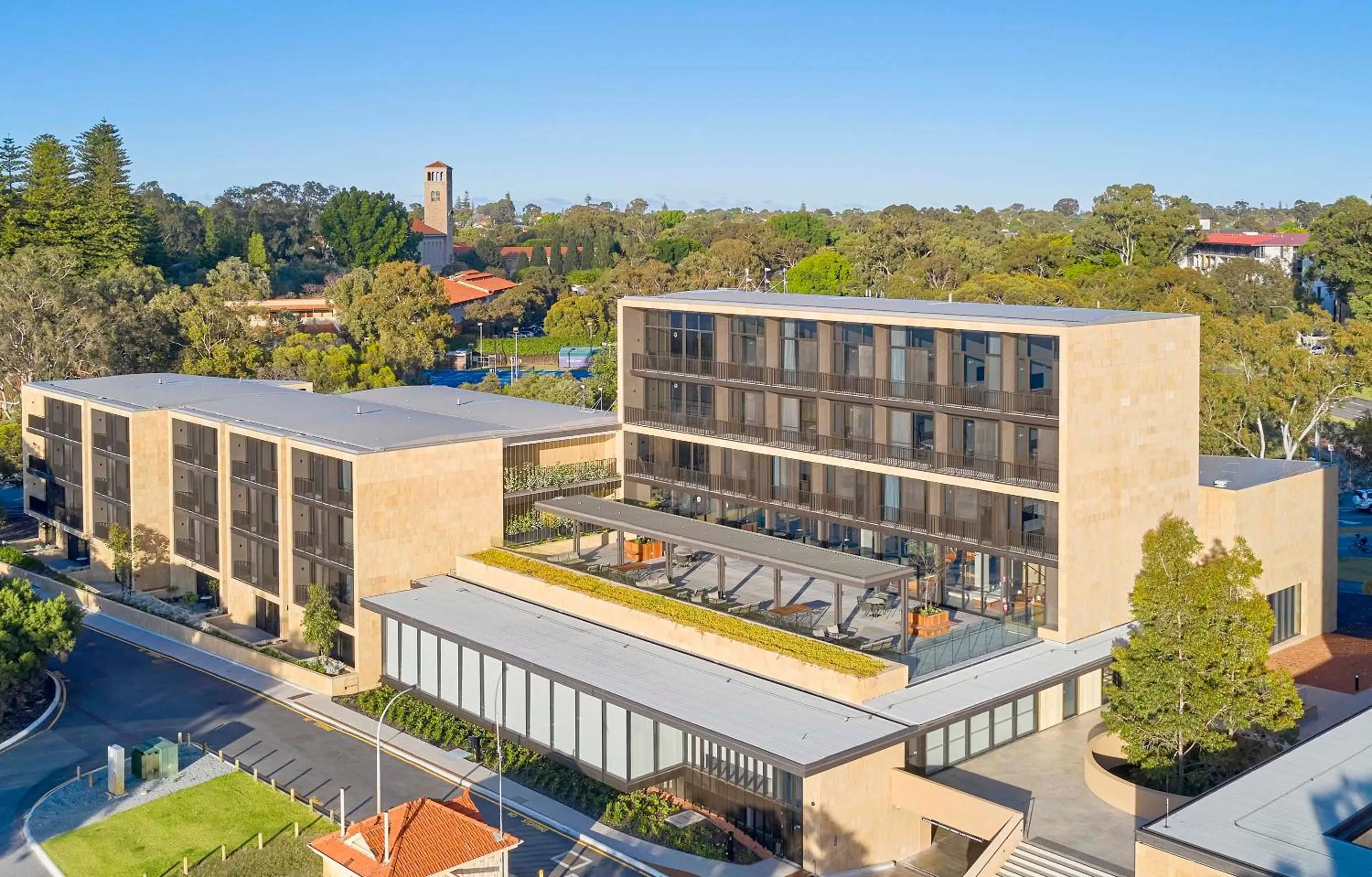 Property building in Wonil Hotel Perth - Handwritten Collection