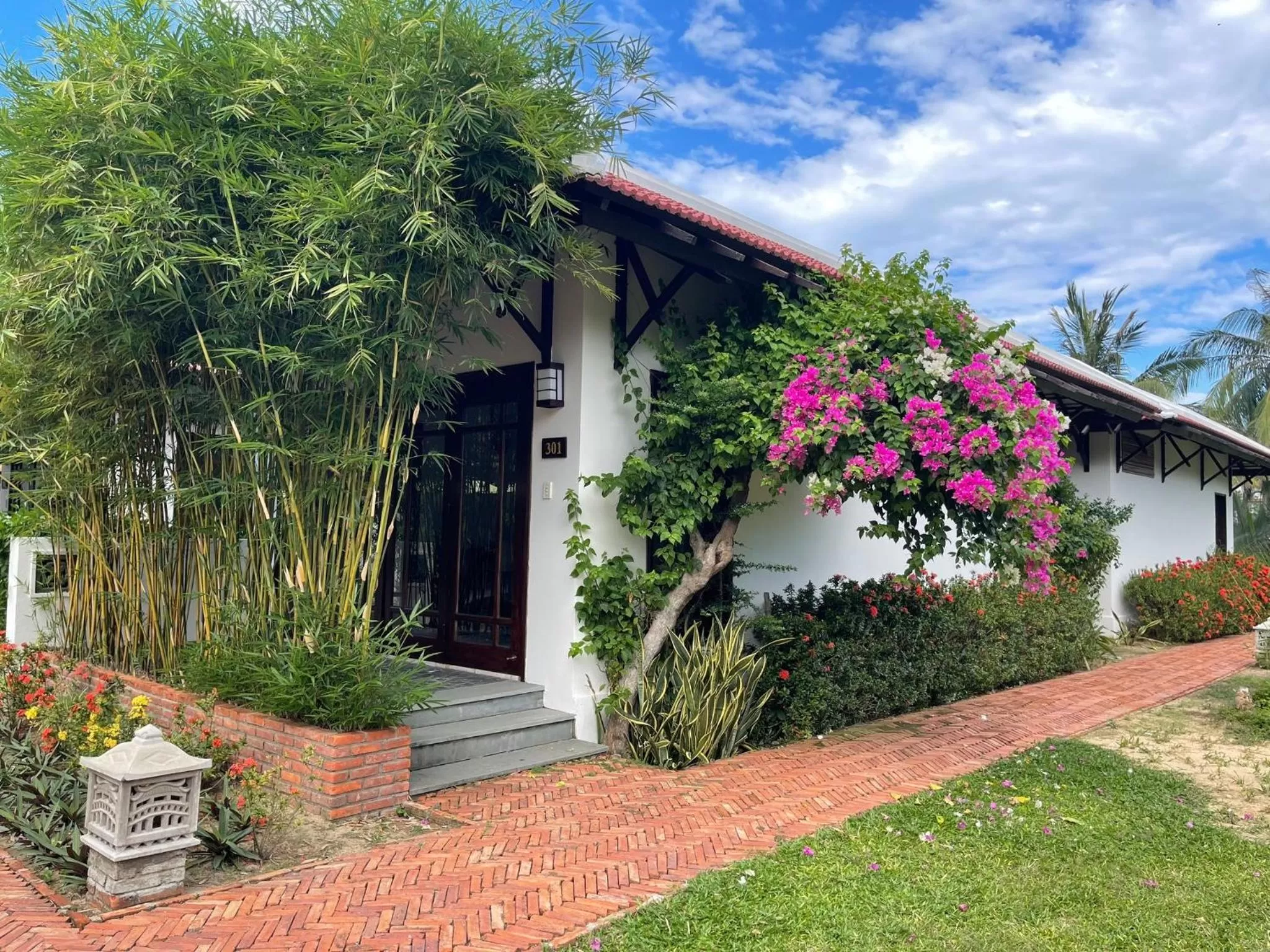 View (from property/room) in Riverside Bamboo Resort Hoi An