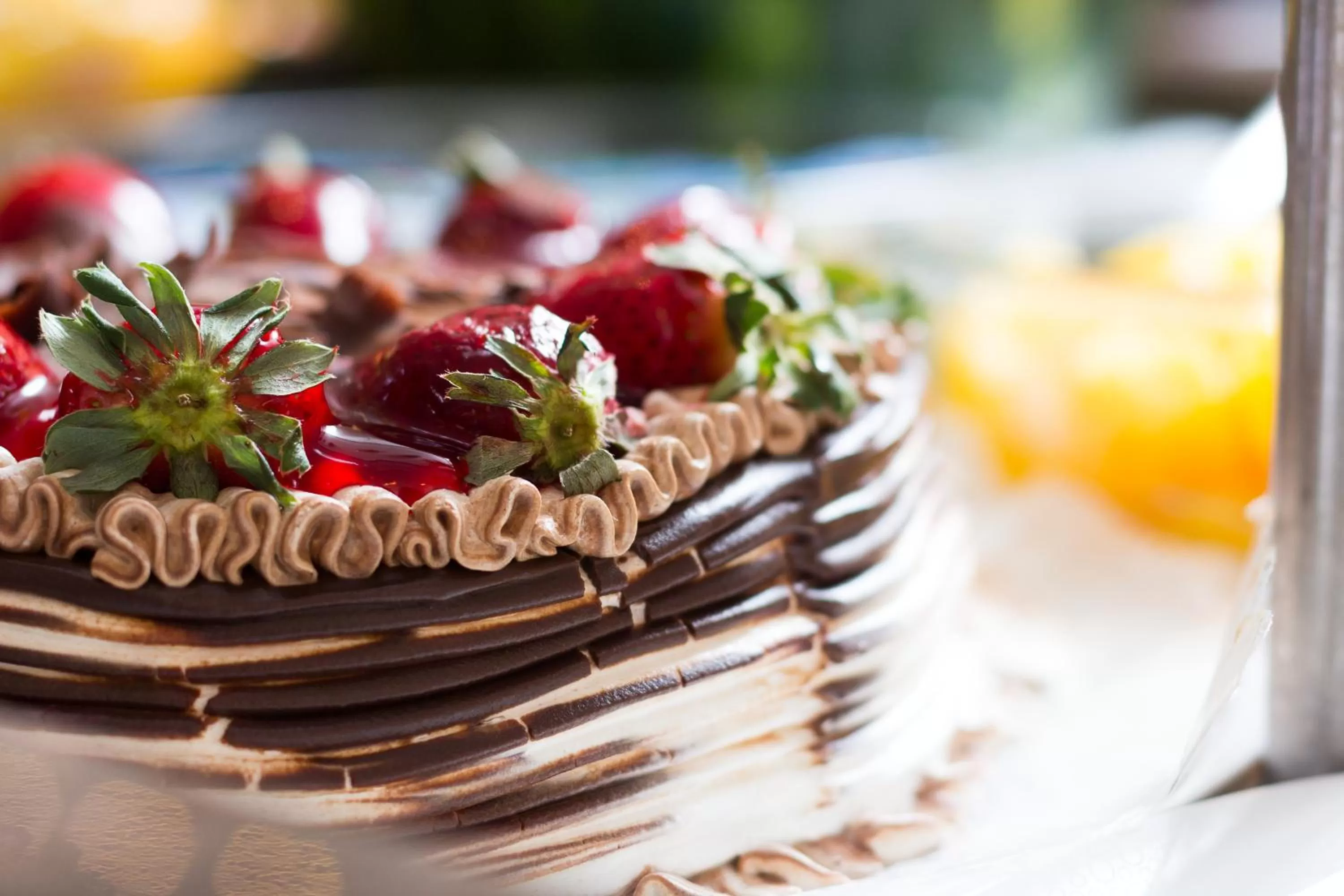 Food close-up in América Bittar Hotel