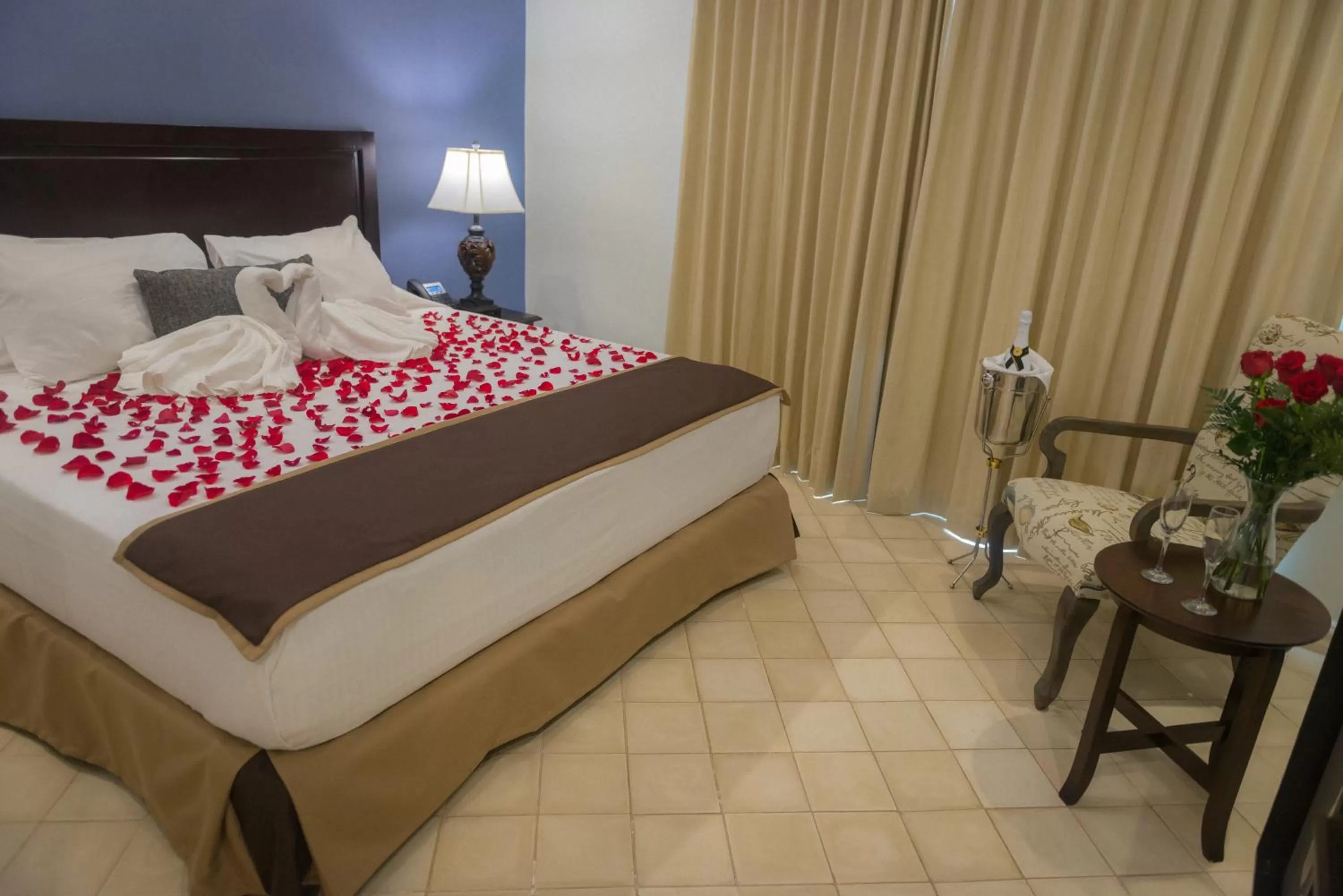 Bed in Hotel Presidente Las Tablas
