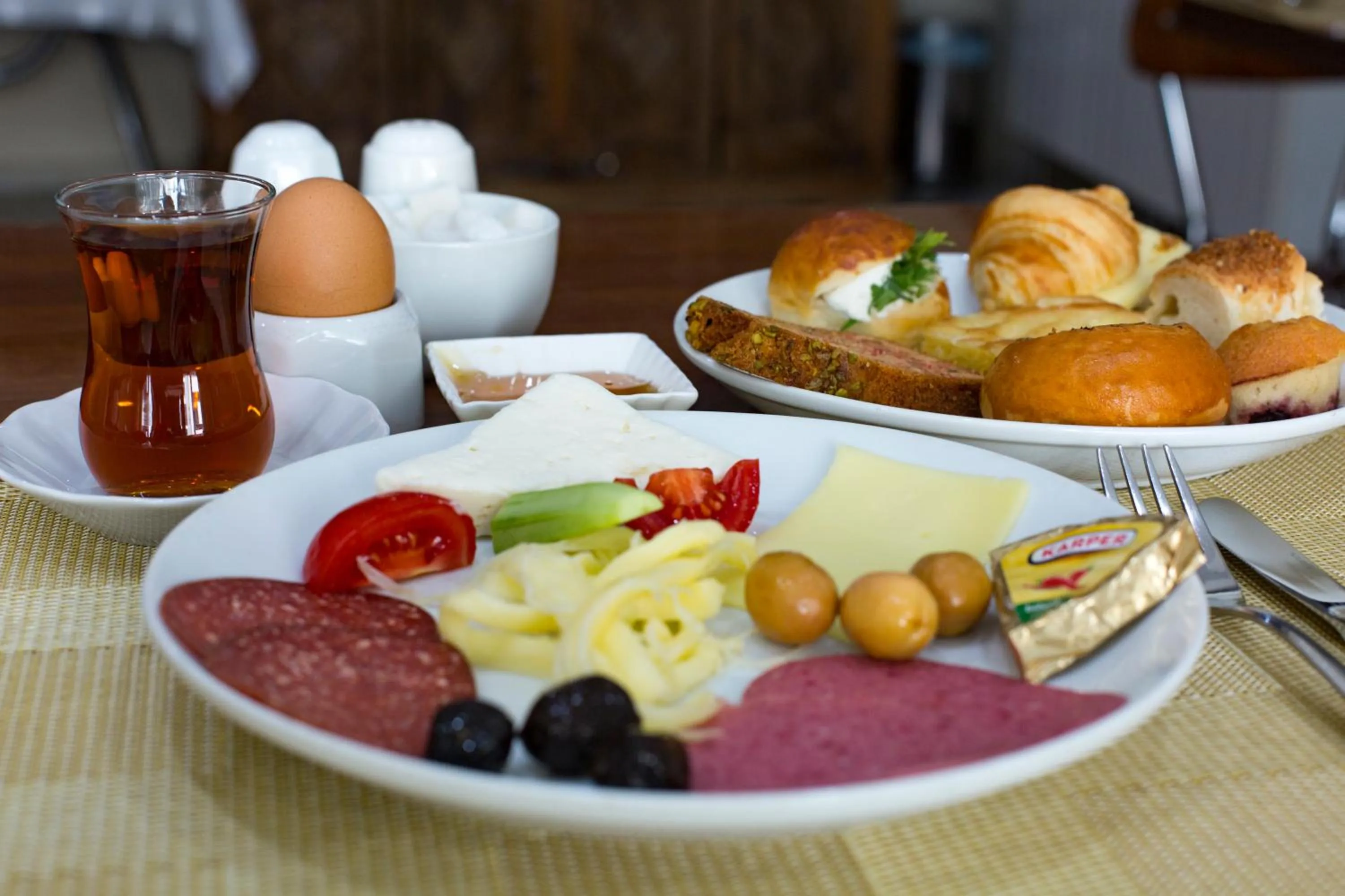 Food close-up in MyKent Hotel