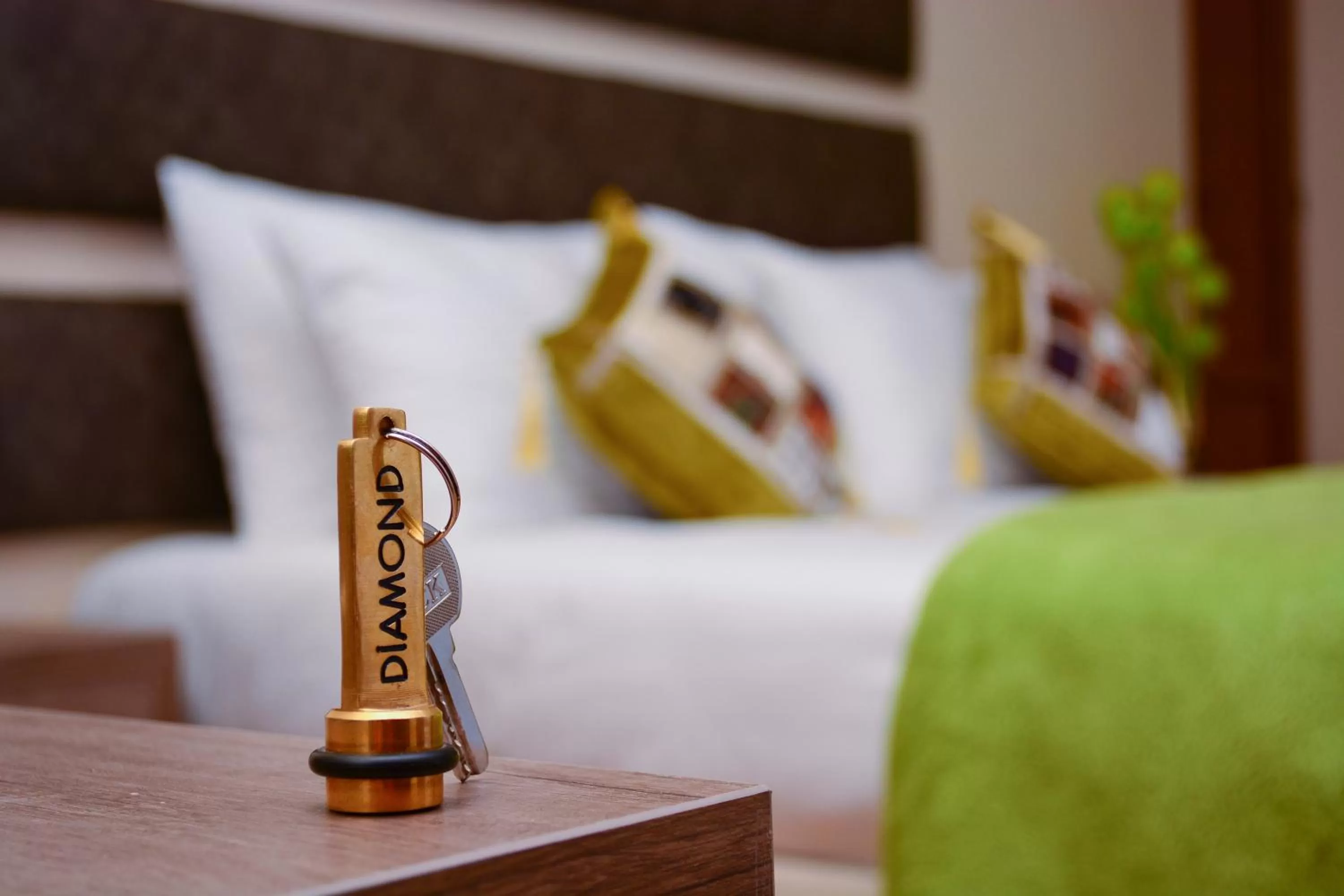 Decorative detail, Bed in Hotel Diamond