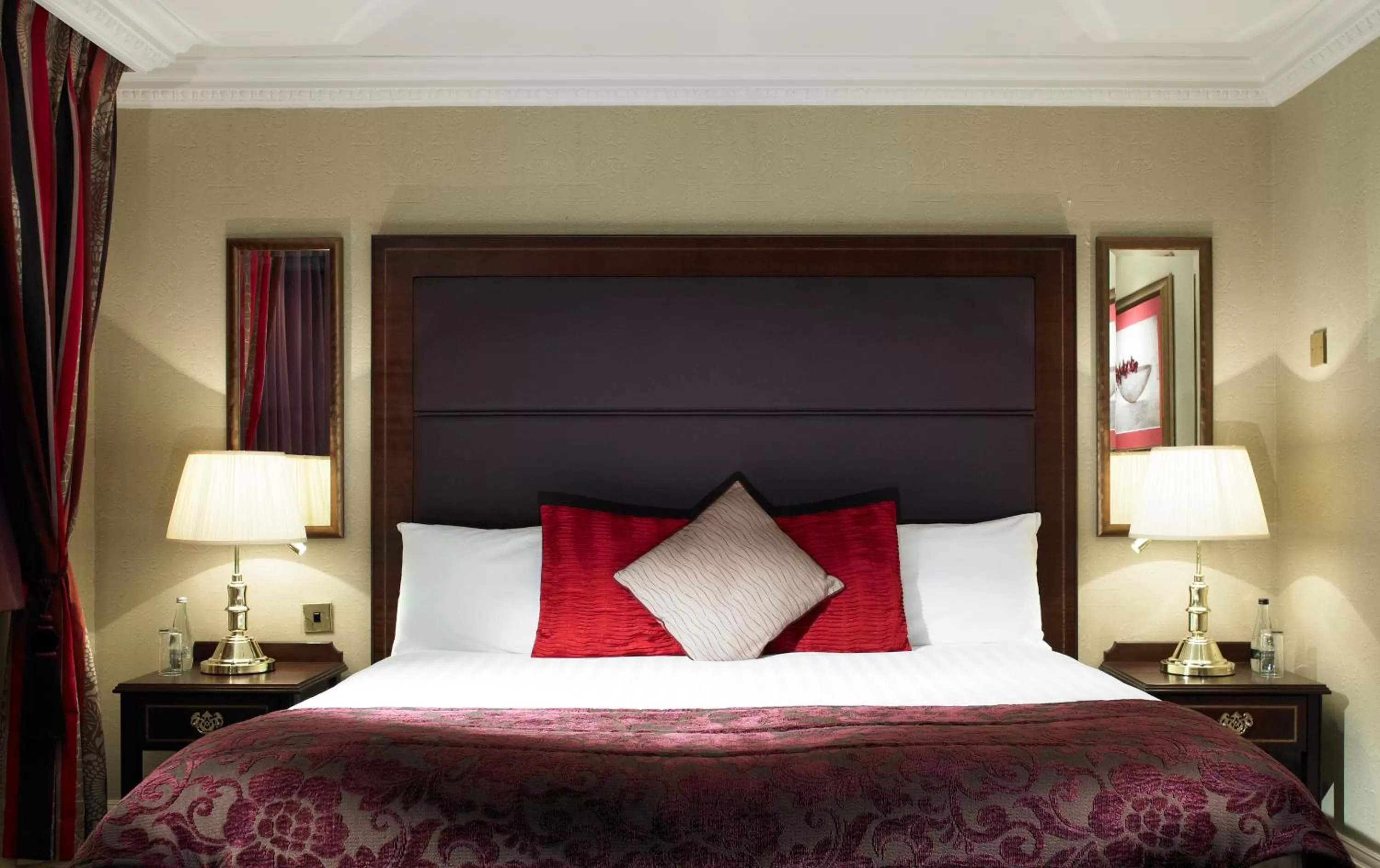 Bed in Redworth Hall Hotel- Part of the Cairn Collection