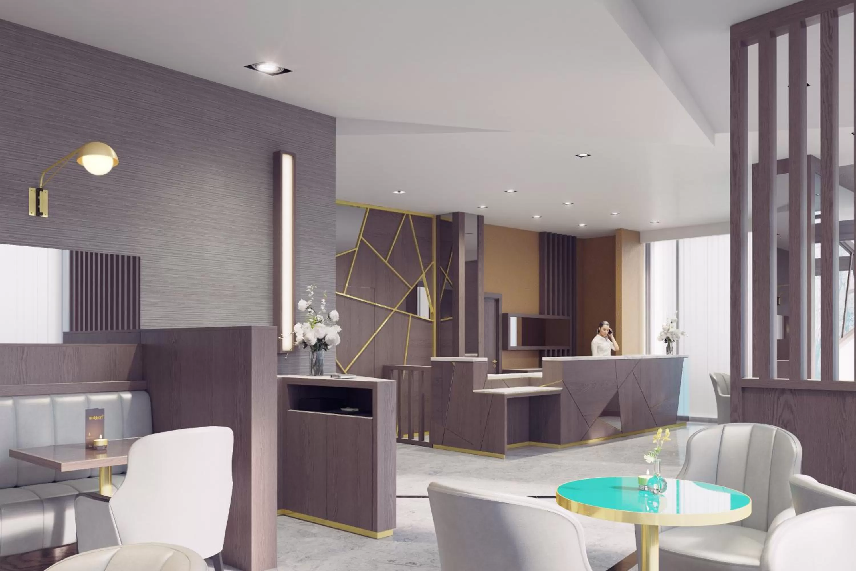 Lobby or reception in Maldron Hotel Kevin Street, Dublin City