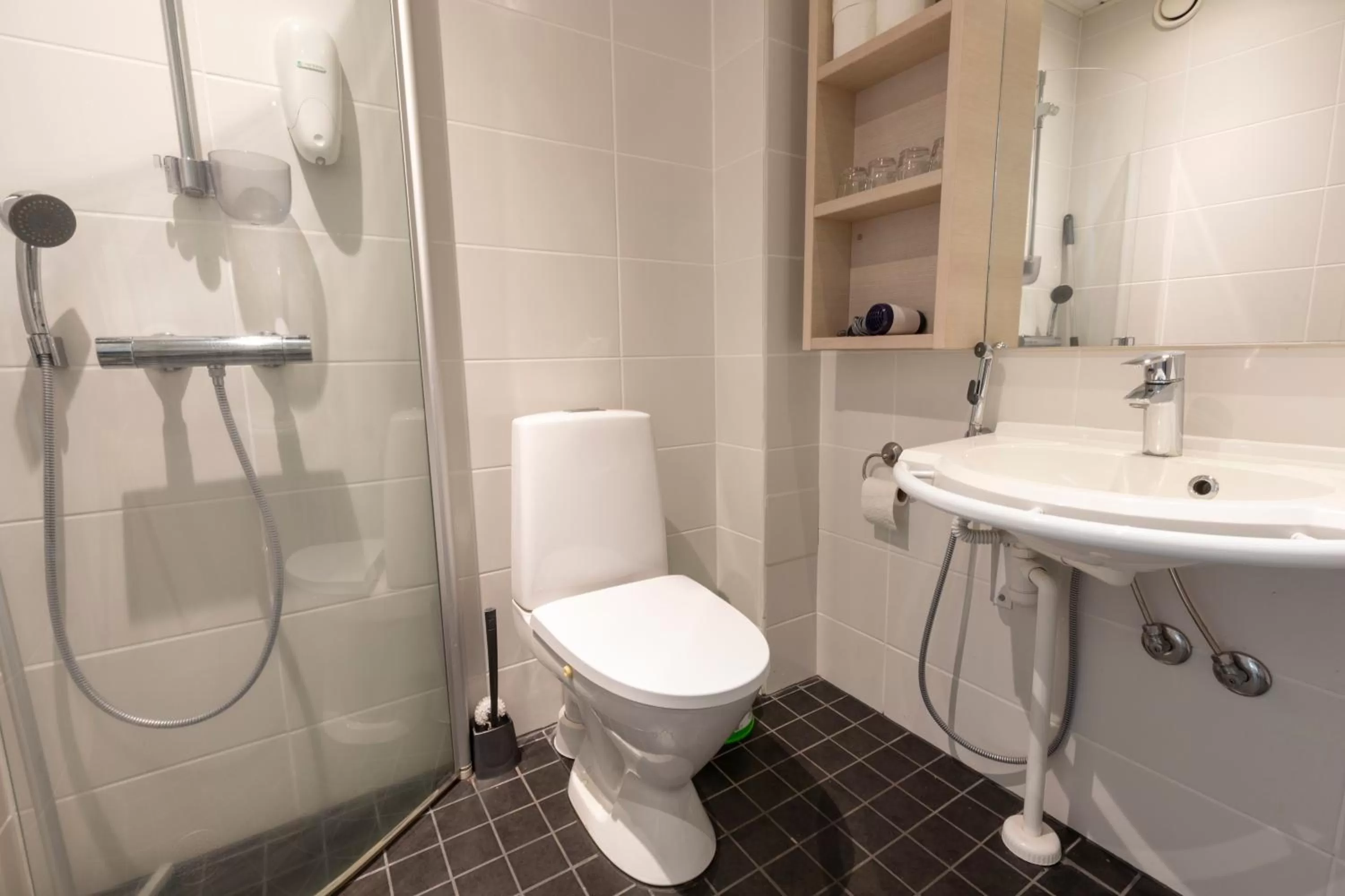 Shower, Bathroom in Varjola Holiday Center