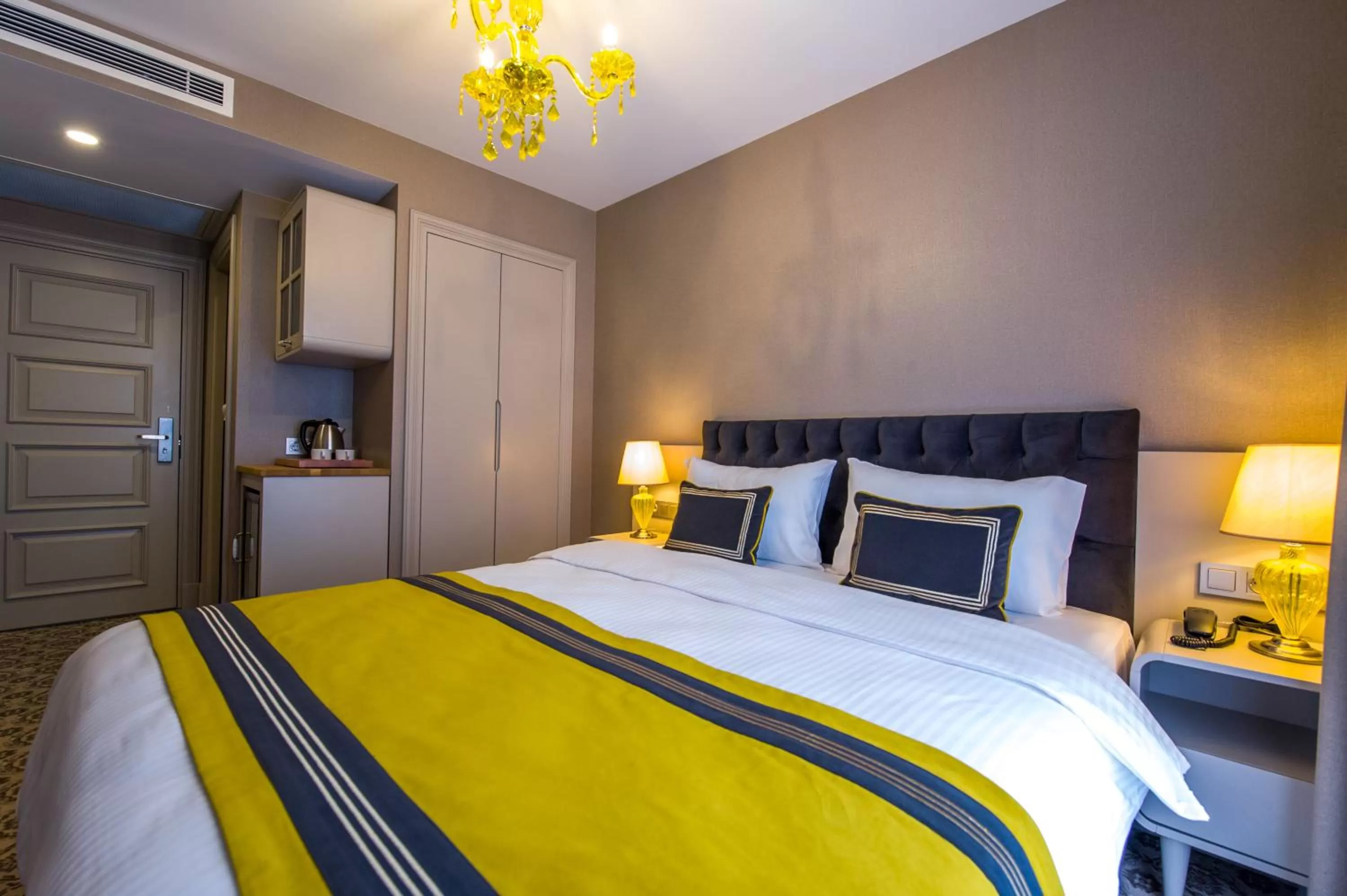 Bed in Homelike Hotel