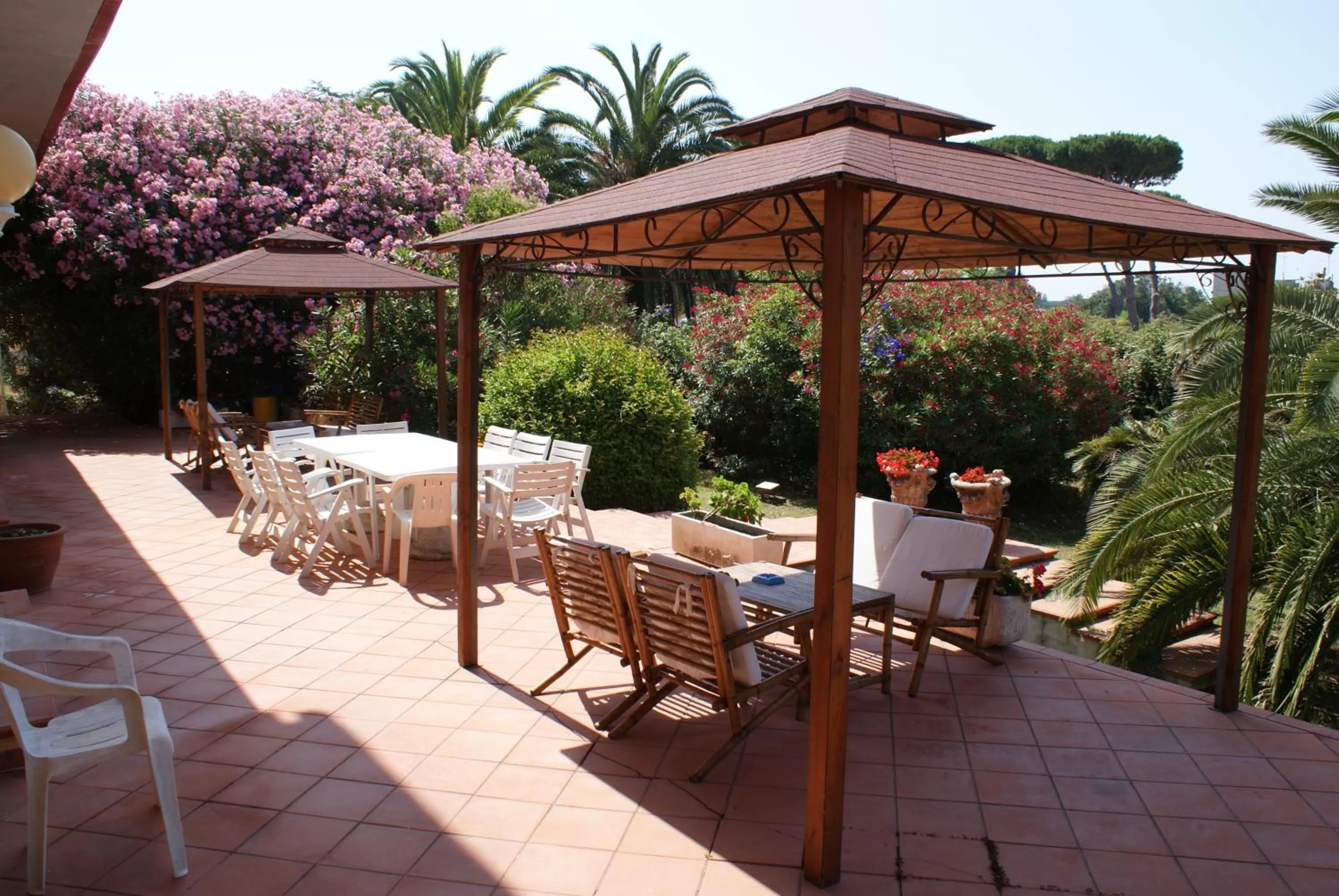Patio in Hotel Parco Dei Principi