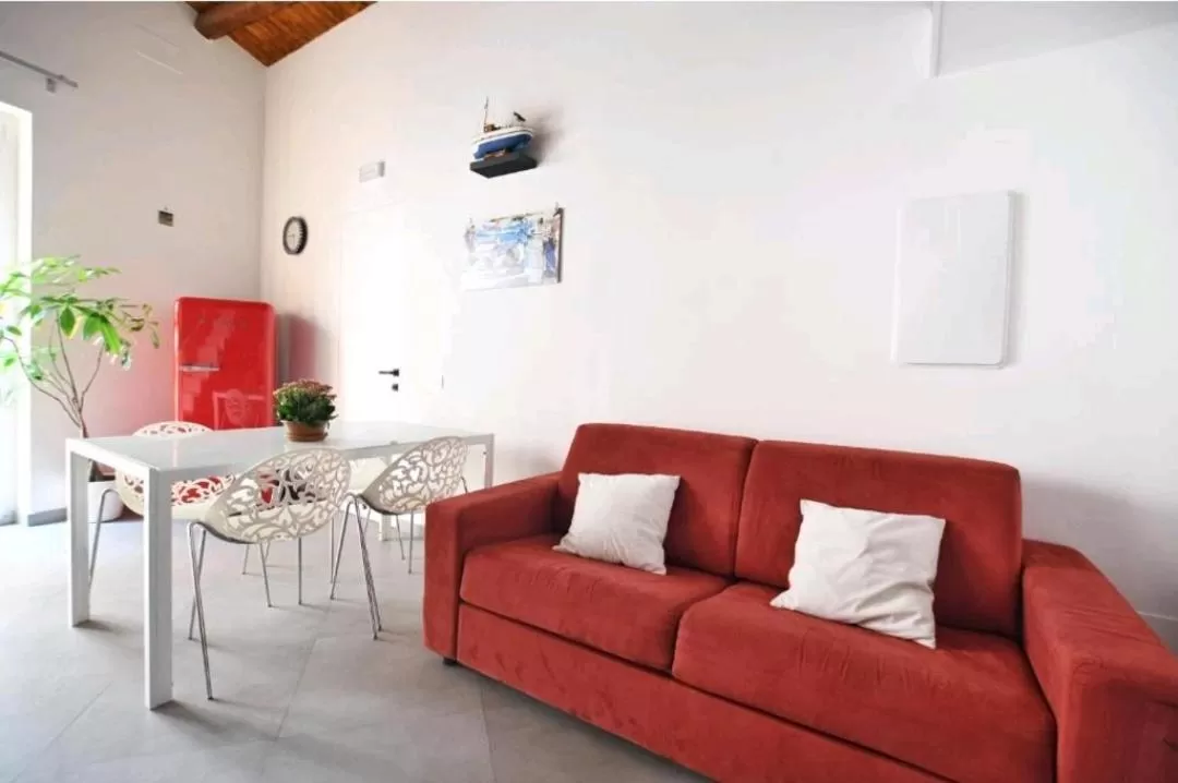 Living room in San Francesco Rooms and Apartment with Terrace in Palermo Locazione Turistica