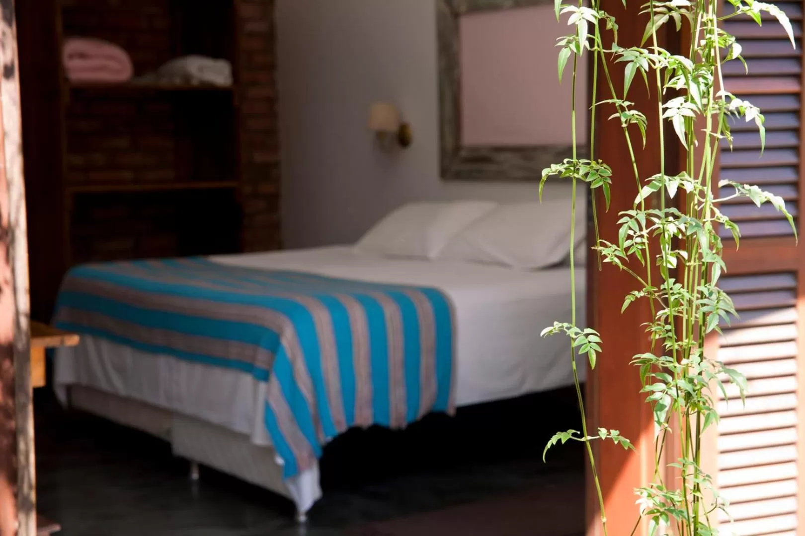 Photo of the whole room, Bed in Pousada Vila Rosada