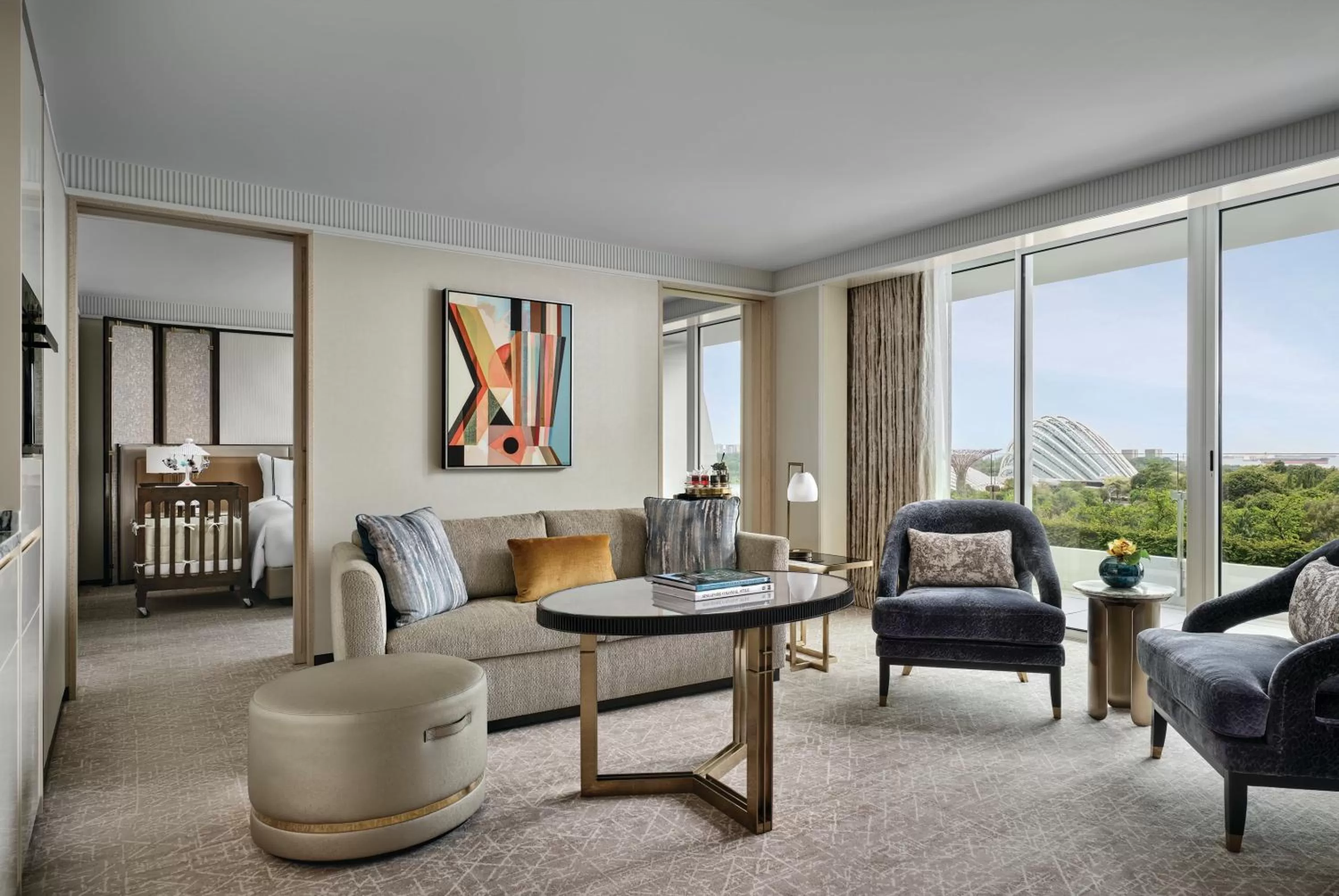 Sands Family Suite Gardens by the Bay View in Marina Bay Sands