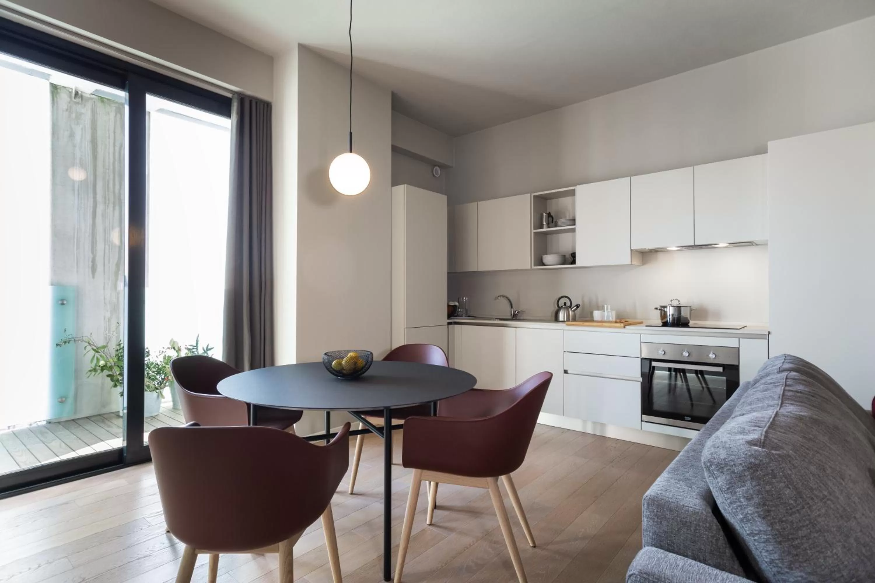 Kitchen or kitchenette in Dreams Hotel Città Studi