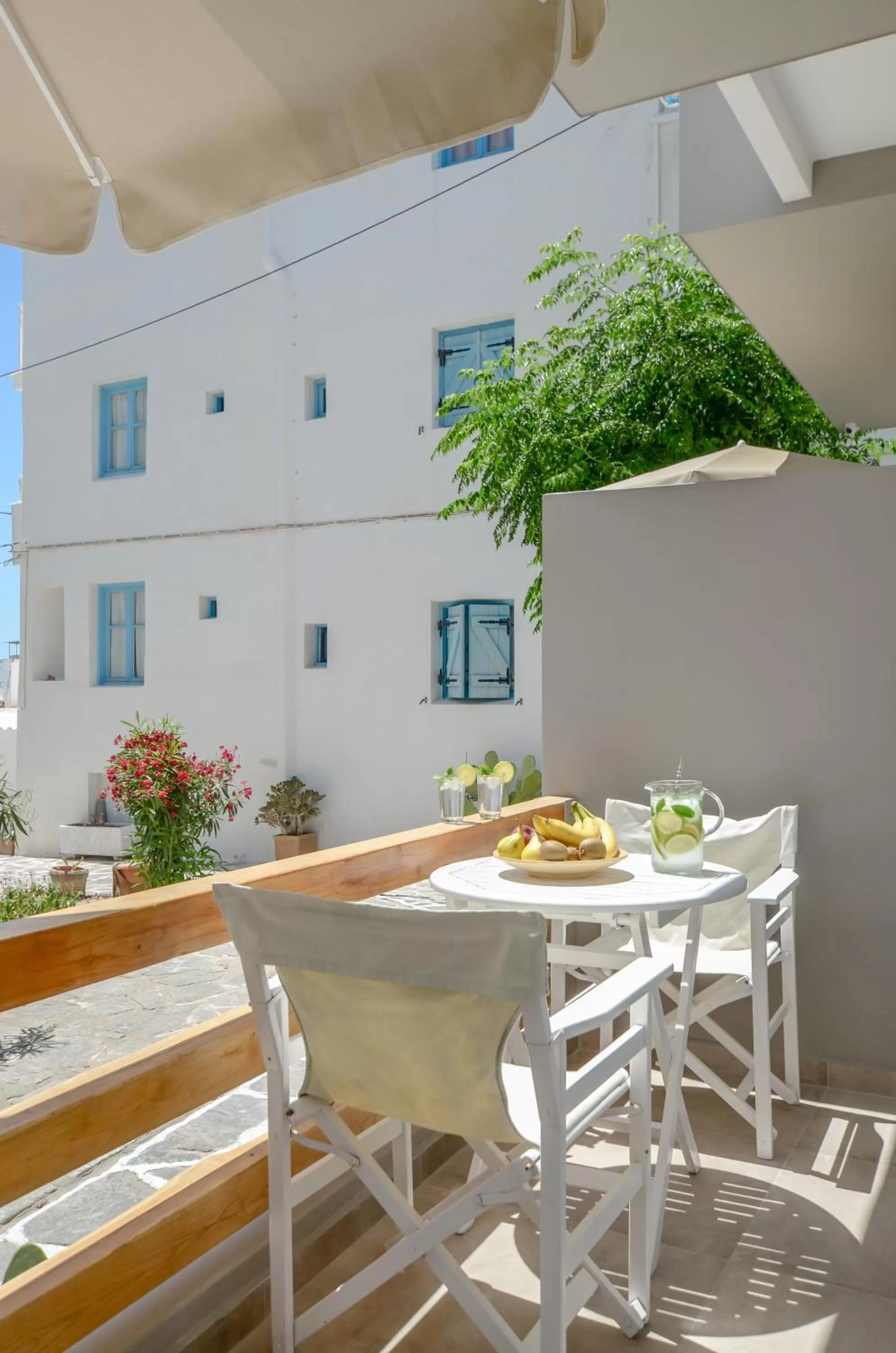 Balcony/Terrace in Panormos Hotel and Studios
