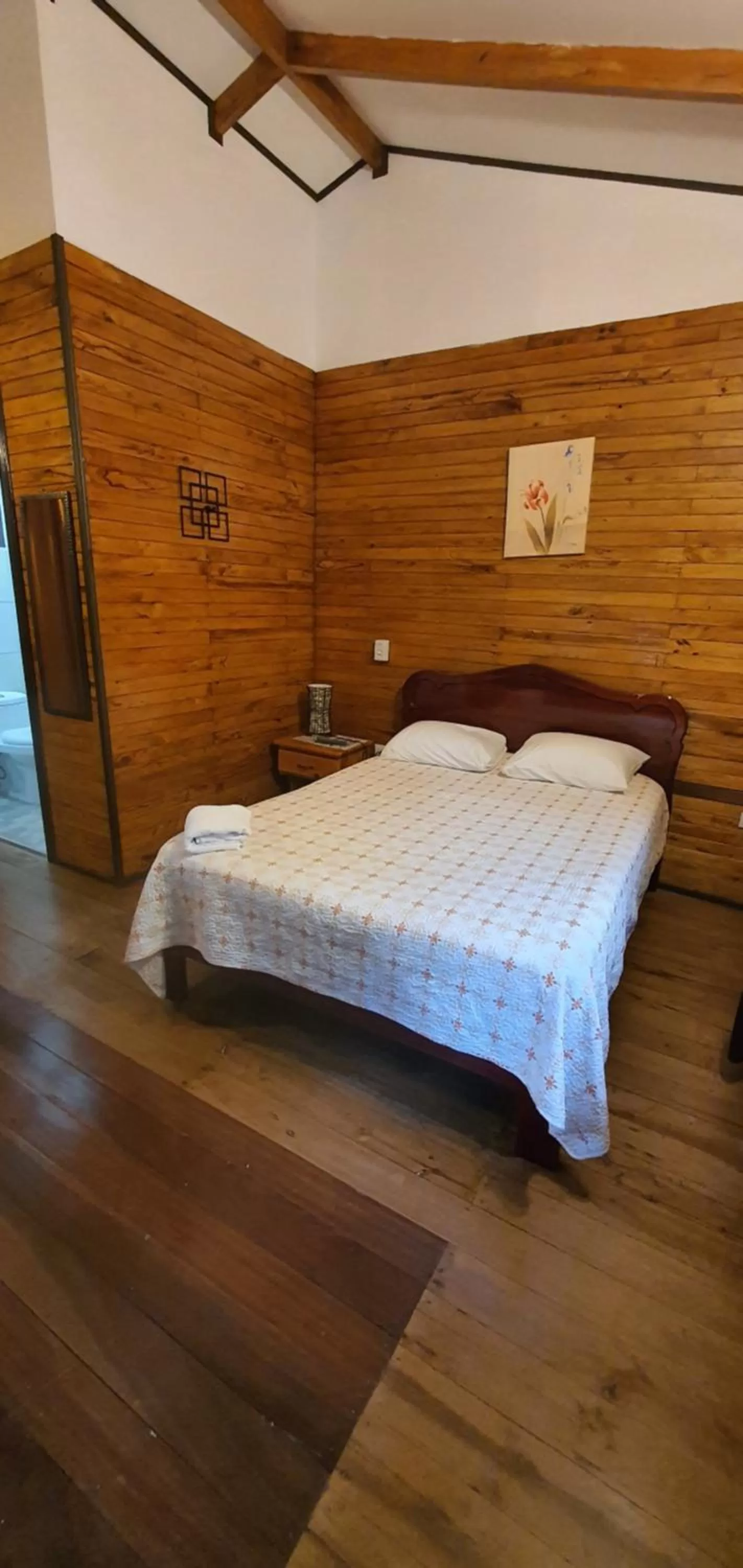 Bed in Cabañas Green House