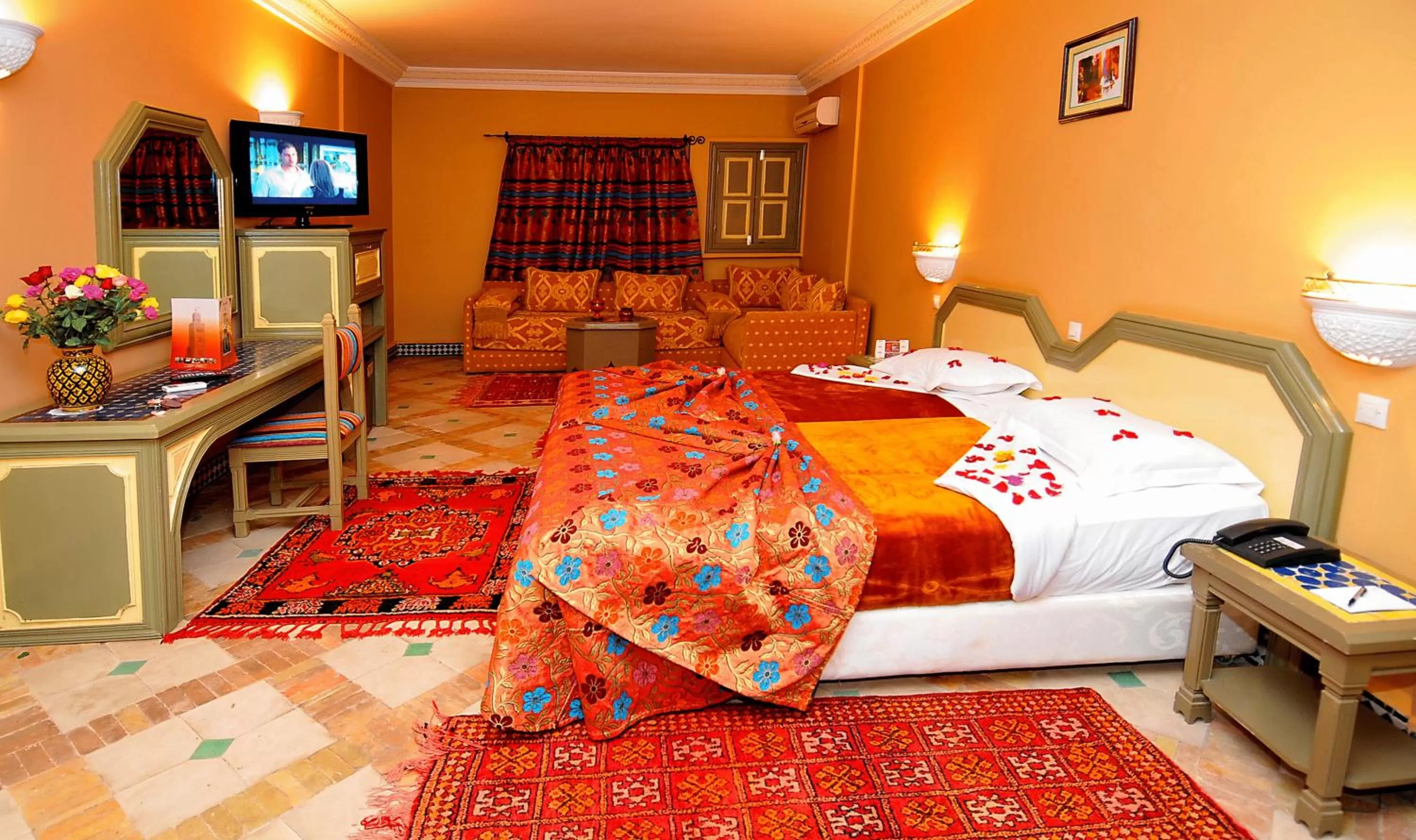 Photo of the whole room, Bed in Diwane Hotel & Spa Marrakech