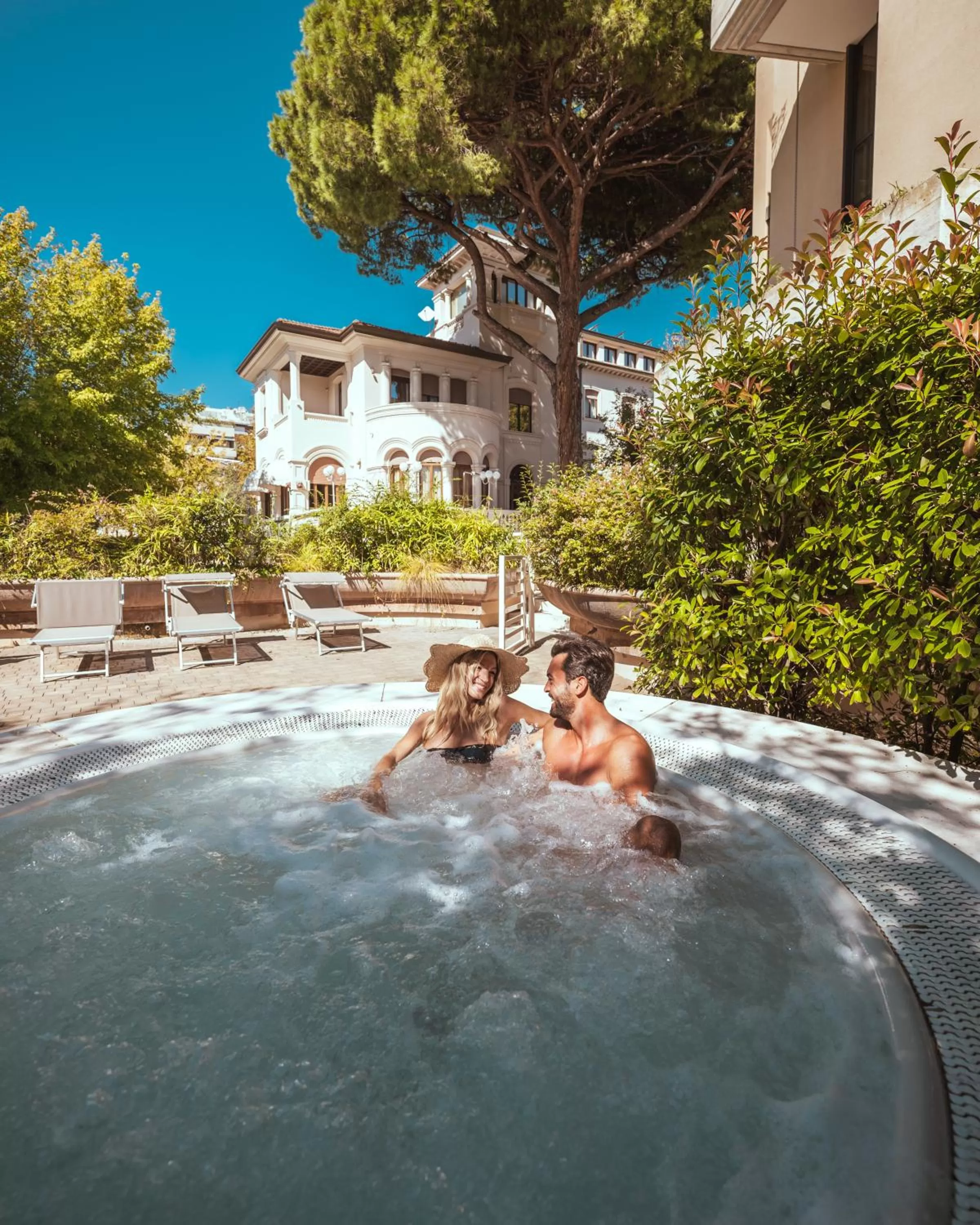 Garden in Hotel De La Ville