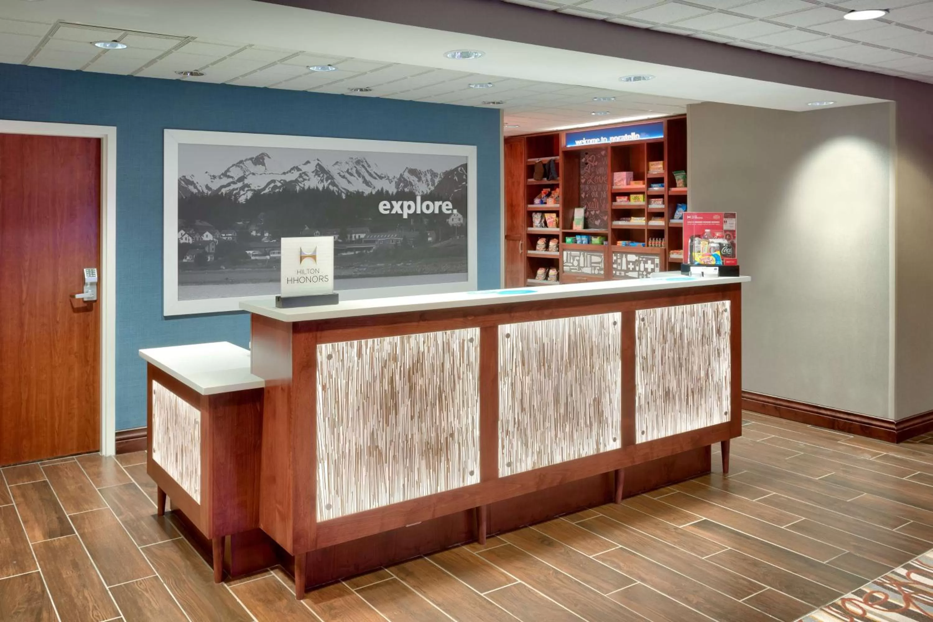 Lobby or reception in Hampton Inn & Suites Pocatello