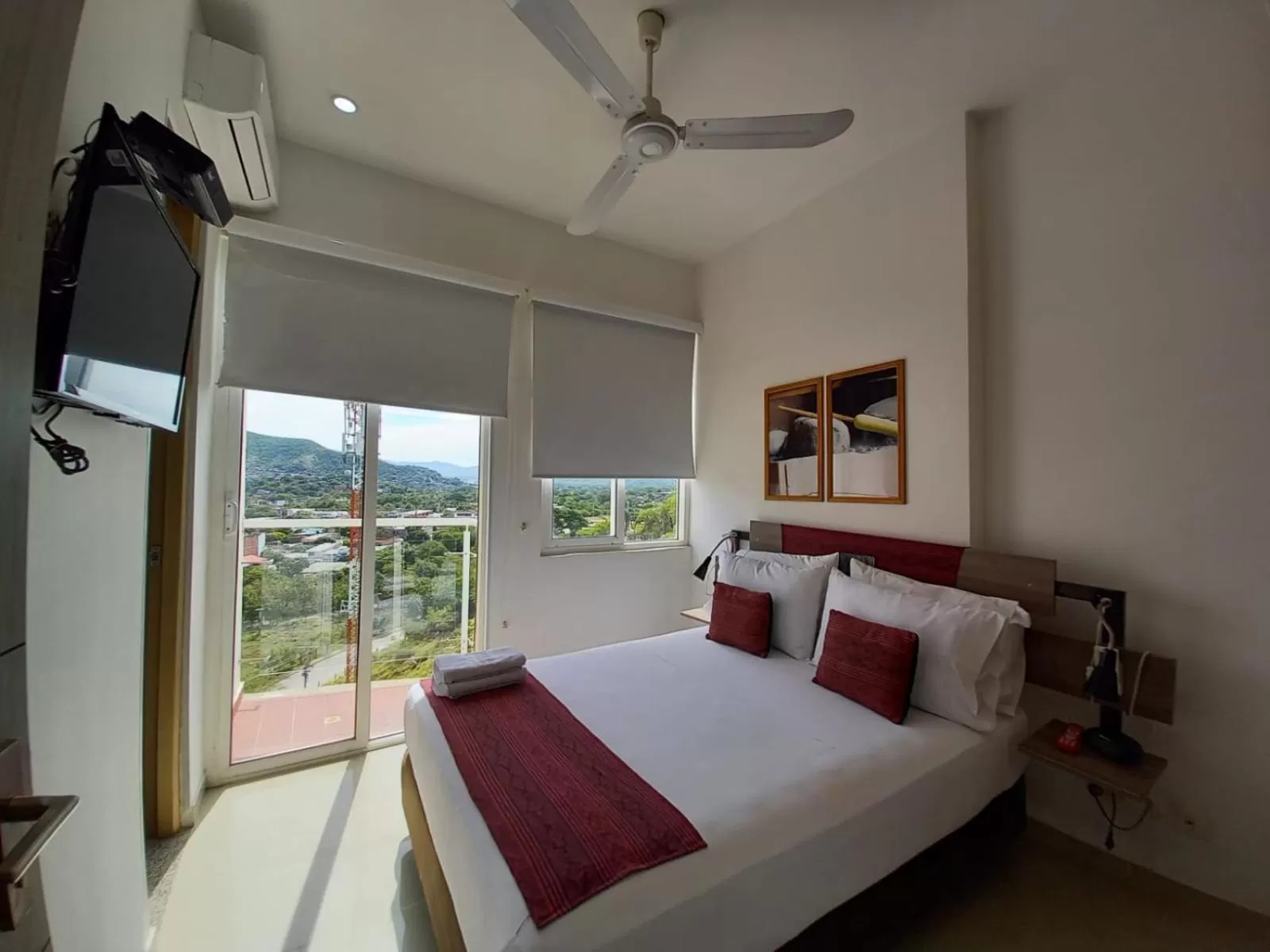 Bed in Terrazas Tayrona Travelers Apartamentos y Suites