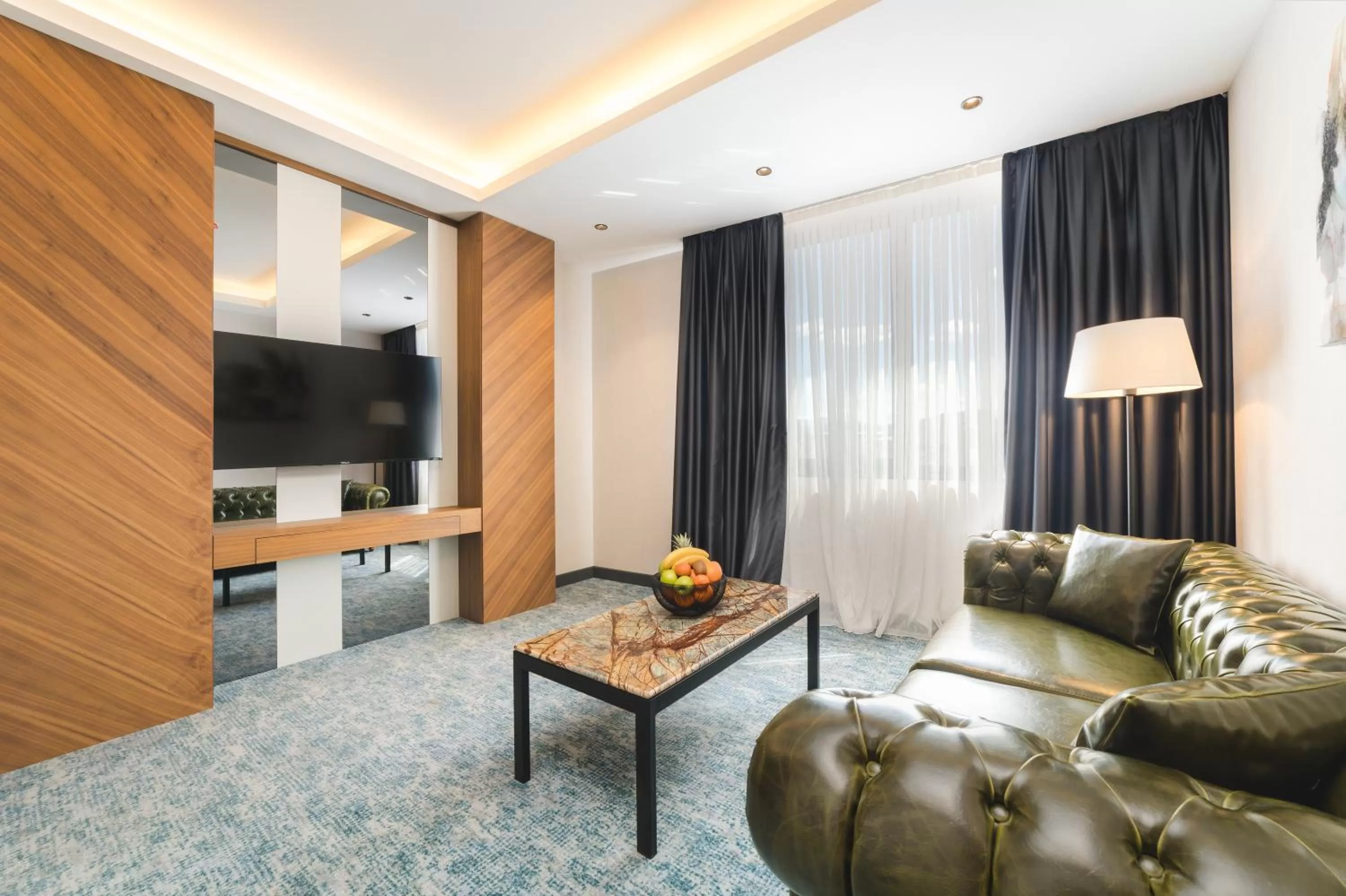 Living room in Bristol Hotel Podgorica