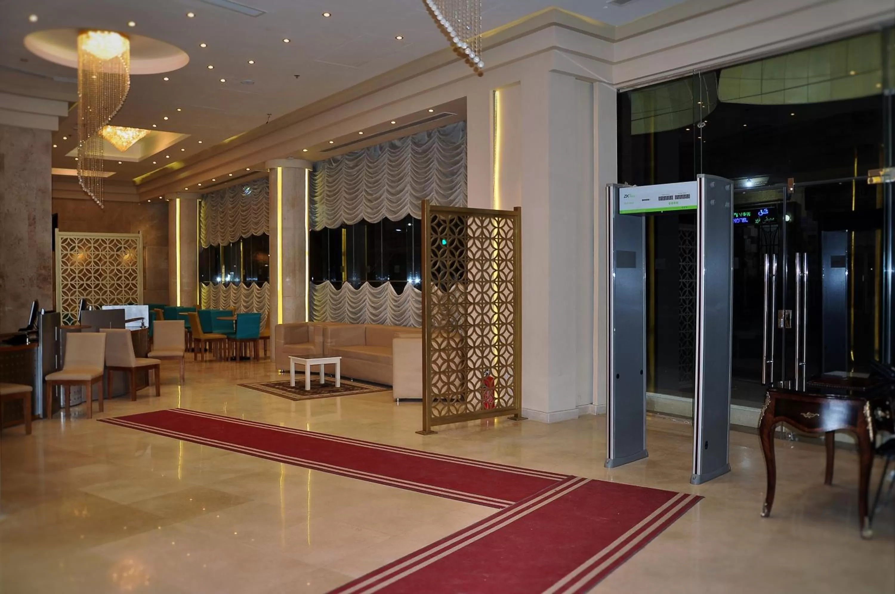 Lobby or reception in Cleopatra Hotel