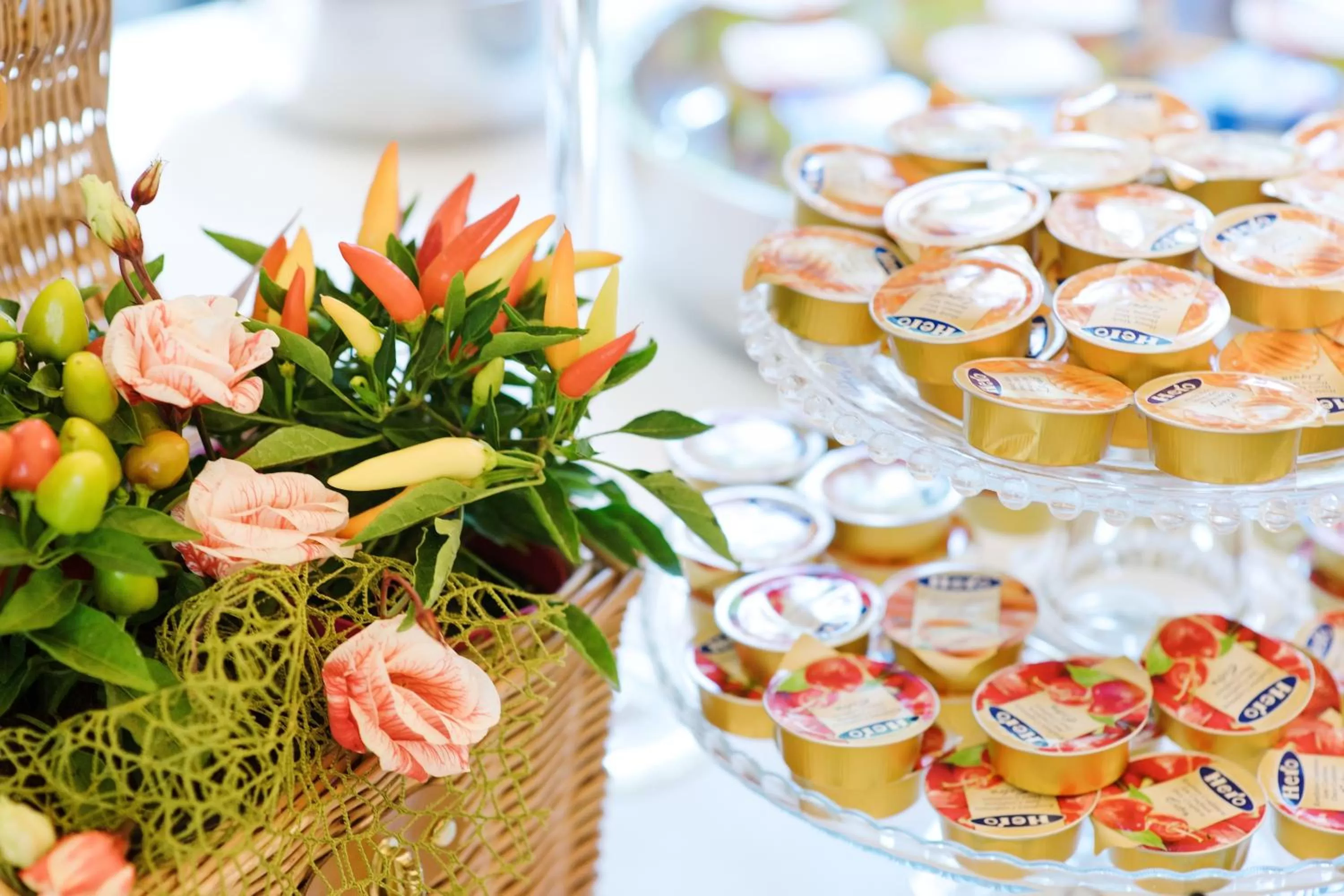 Food close-up in Hotel Villa Traiano