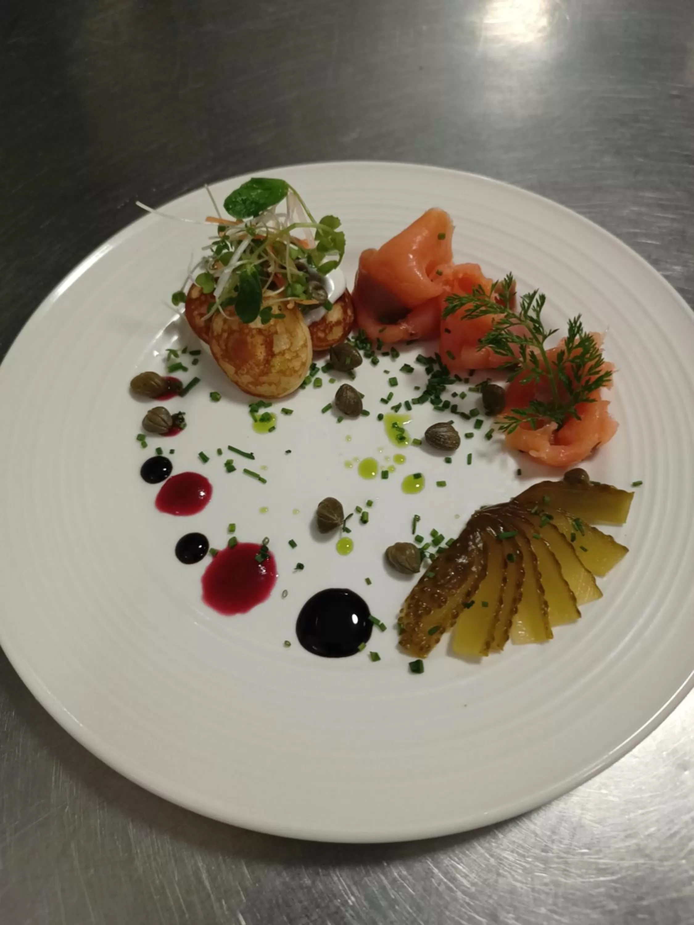 Food in The Ynyscedwyn Arms Hotel