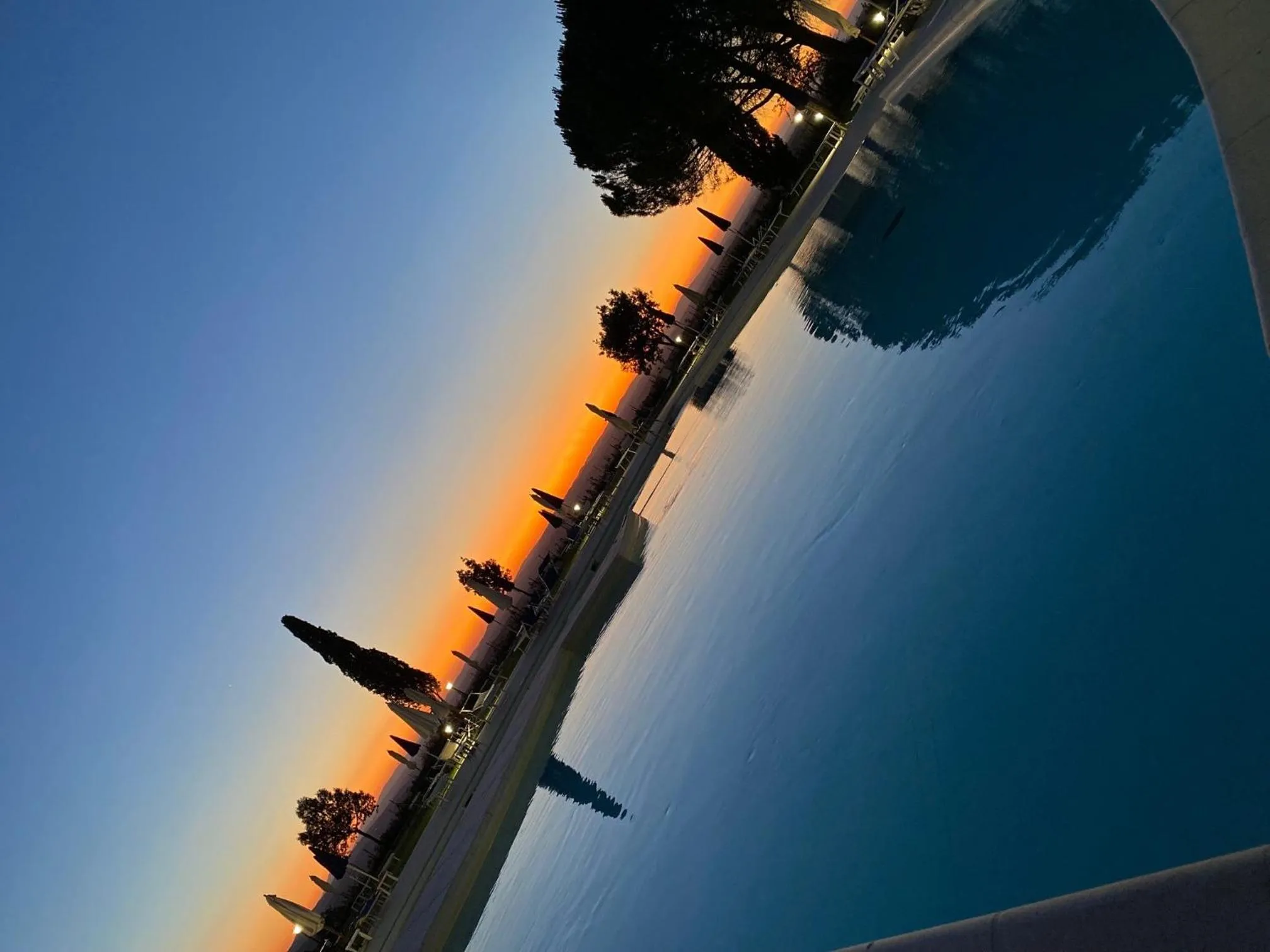 Swimming pool in Hotel Palazzuolo