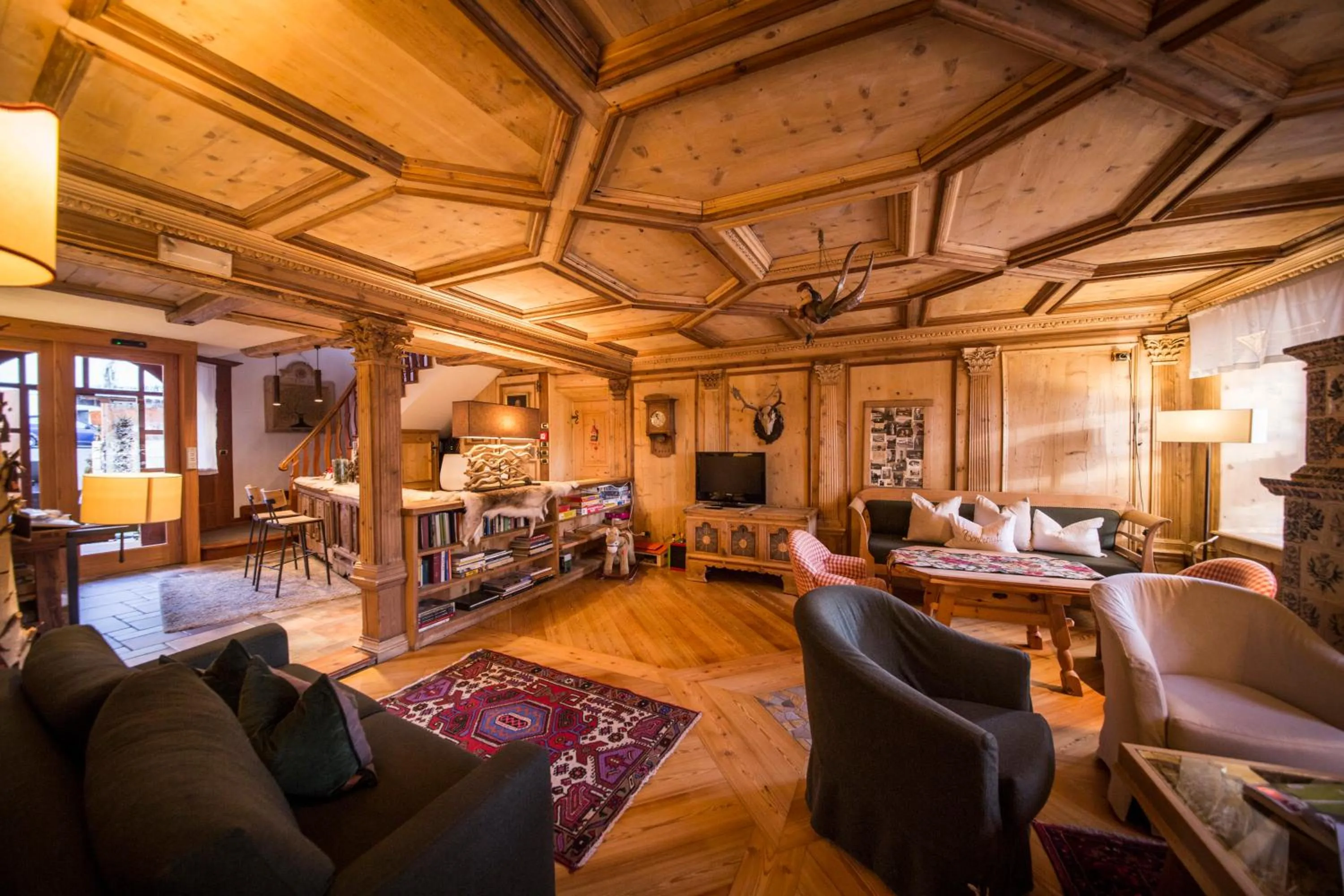 Lobby or reception, Seating Area in Hotel Garnì Laurino