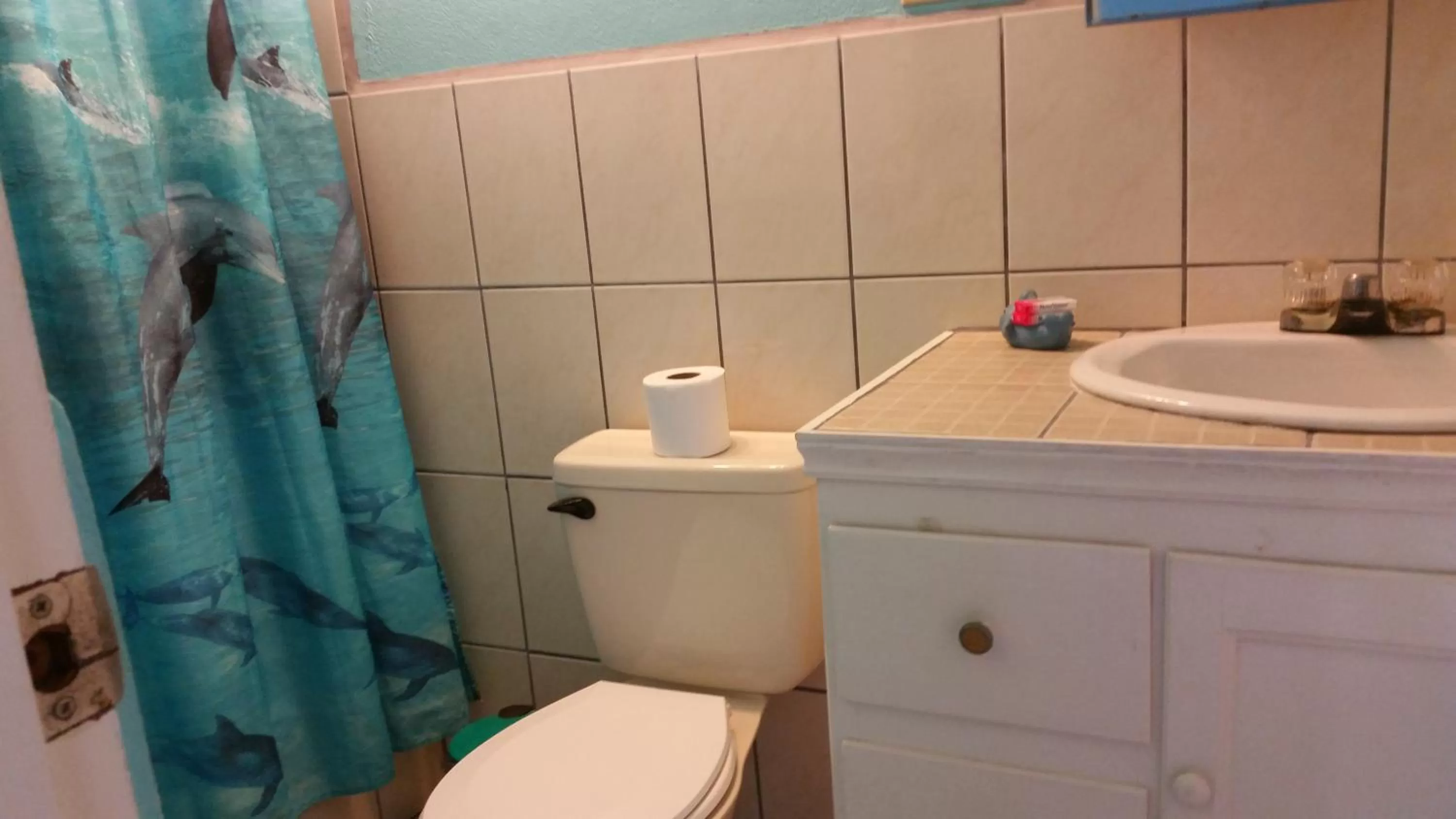 Bathroom in Barefoot Beach Belize