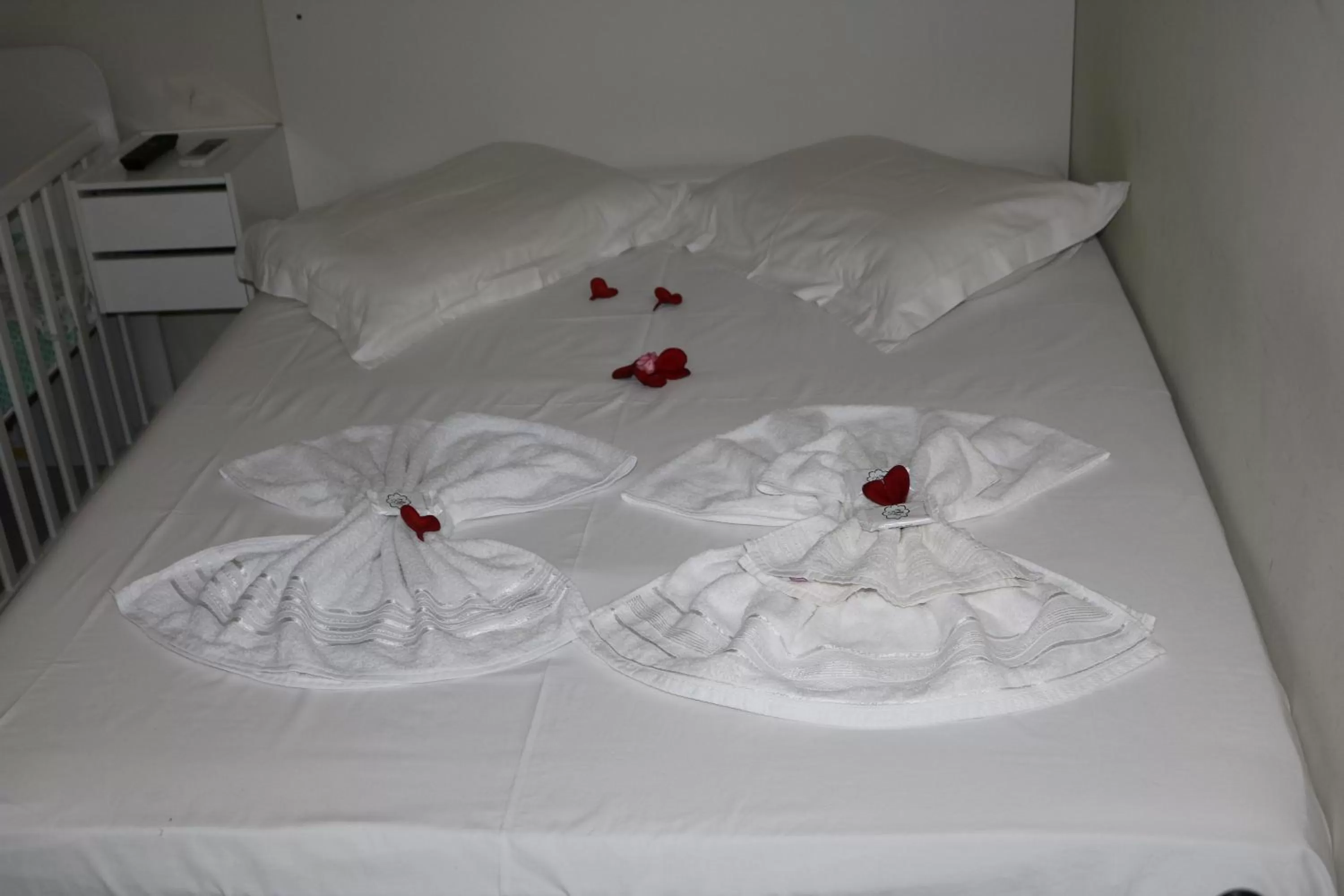 Bed in Pousada Flor Dália