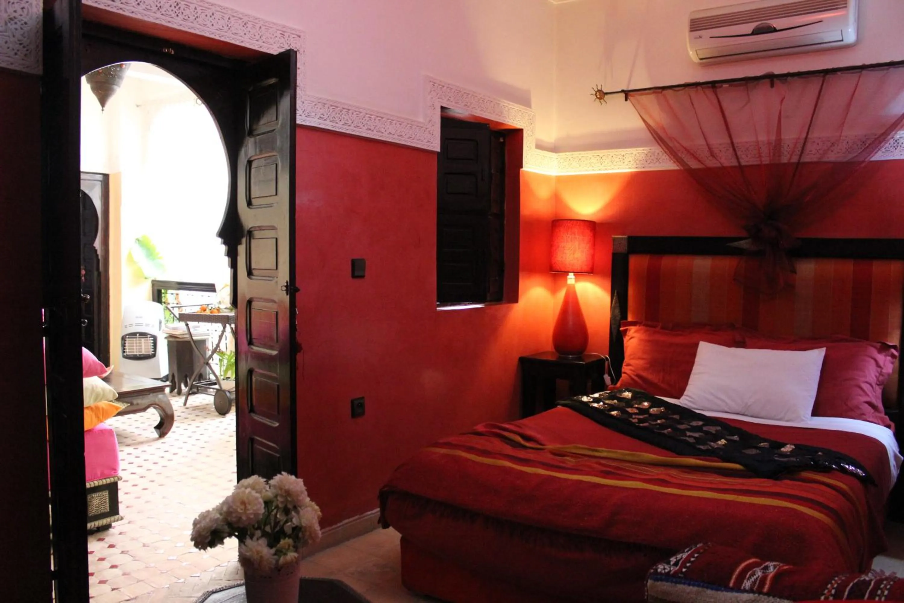 Bedroom, Bed in Riad Eloise