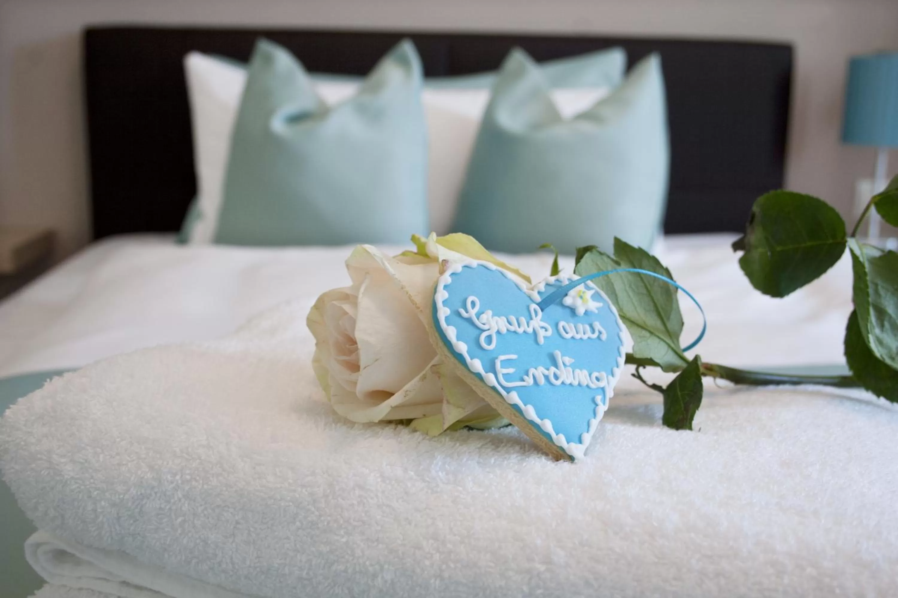 Bed in Hotel Claro Garni