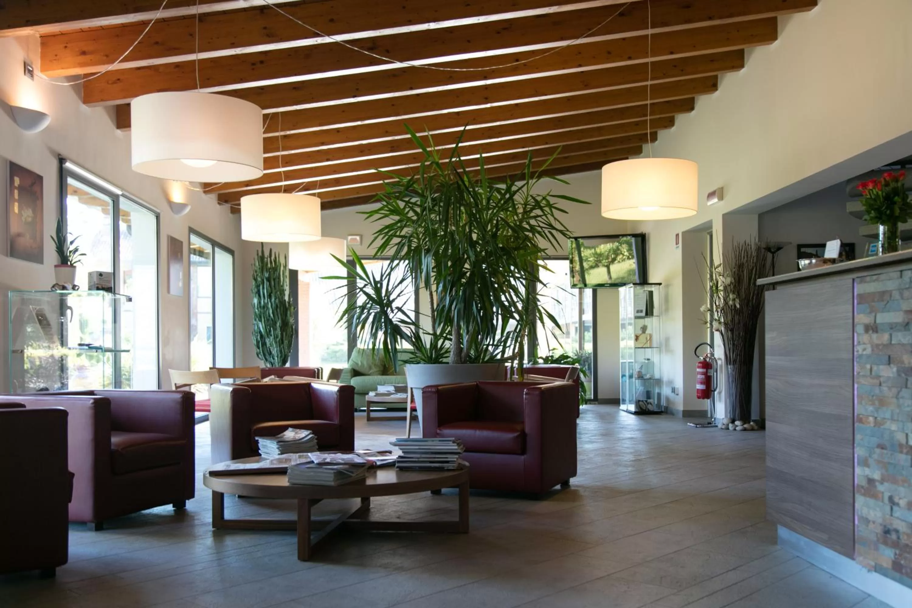 Lobby or reception in Hotel Del Parco