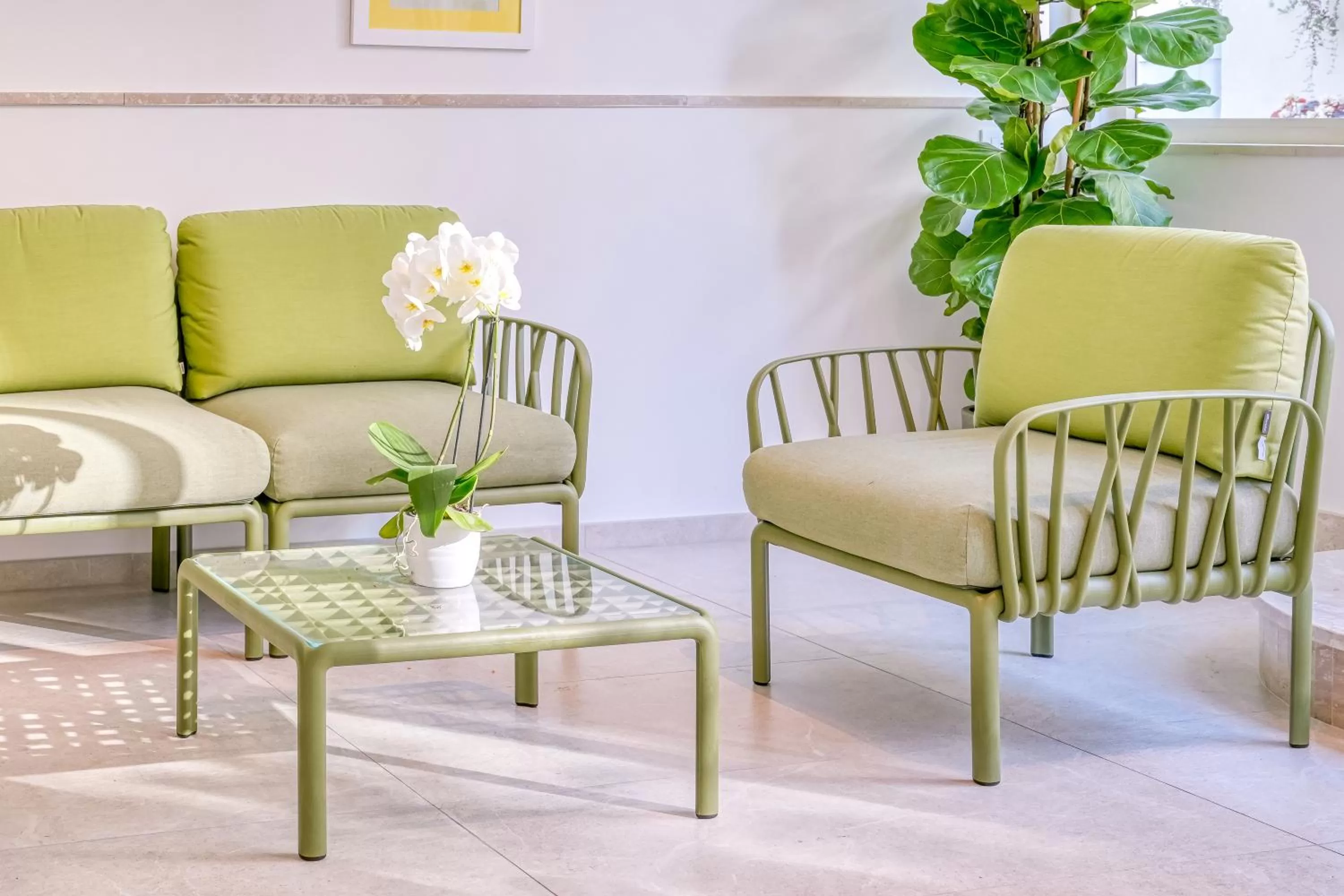 Living room in Hotel Florida