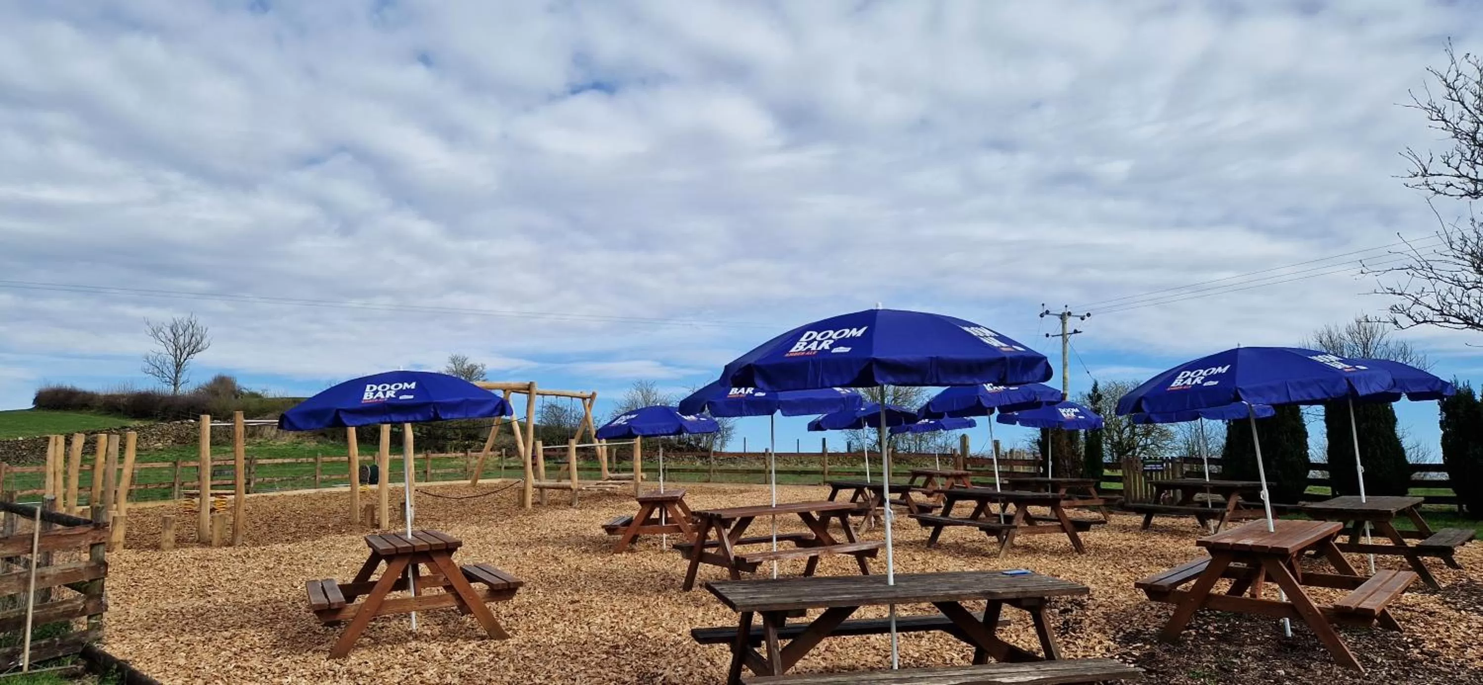 Children play ground in Station Inn B&B