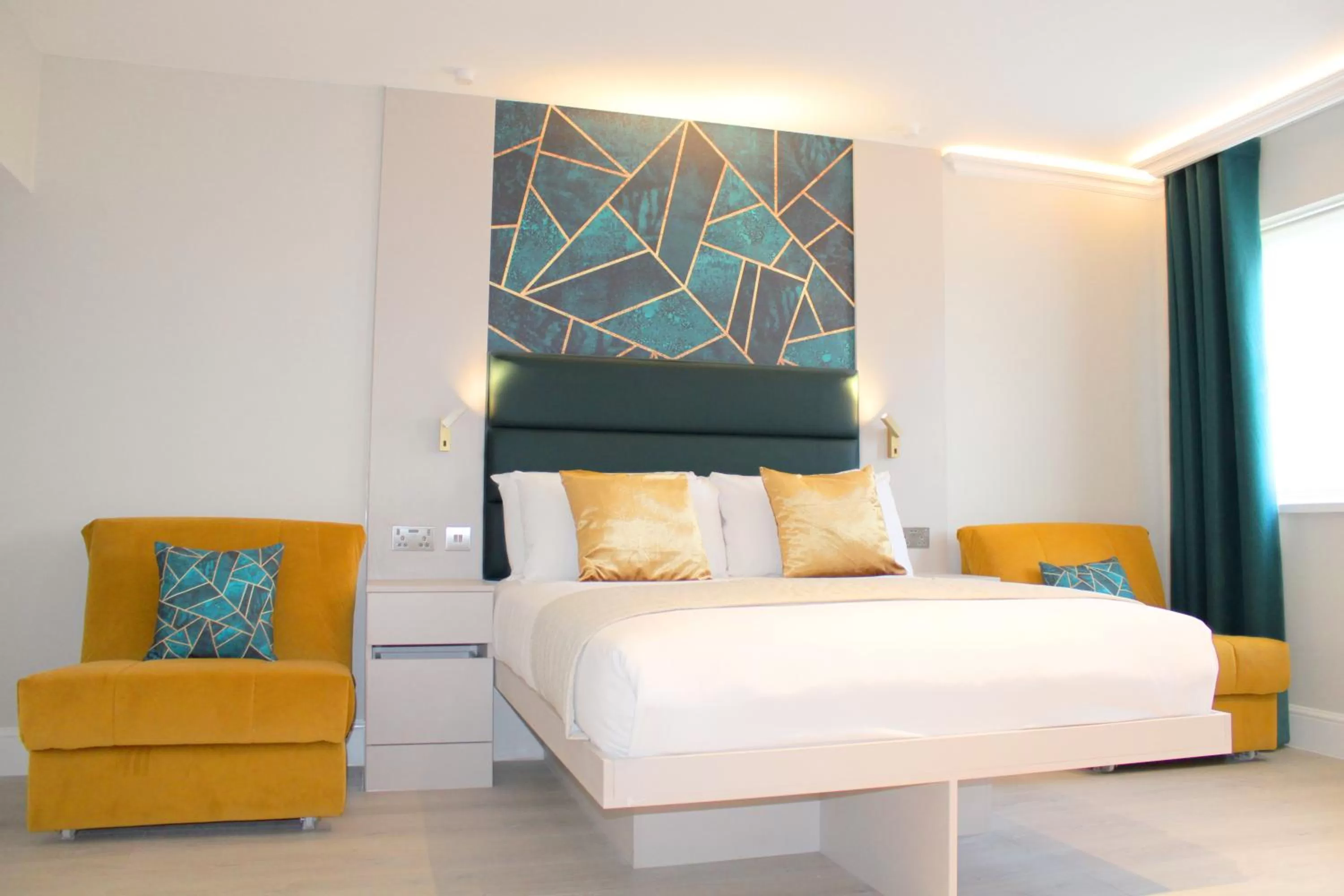 Bedroom in 198 Studios