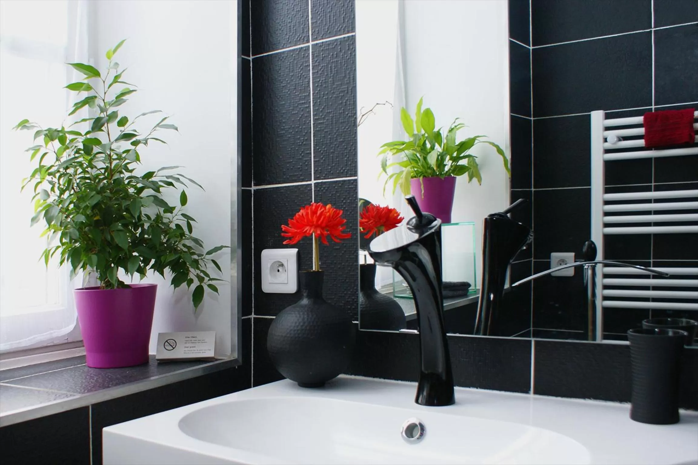 Shower in Lyon City Home's Bed & Breakfast