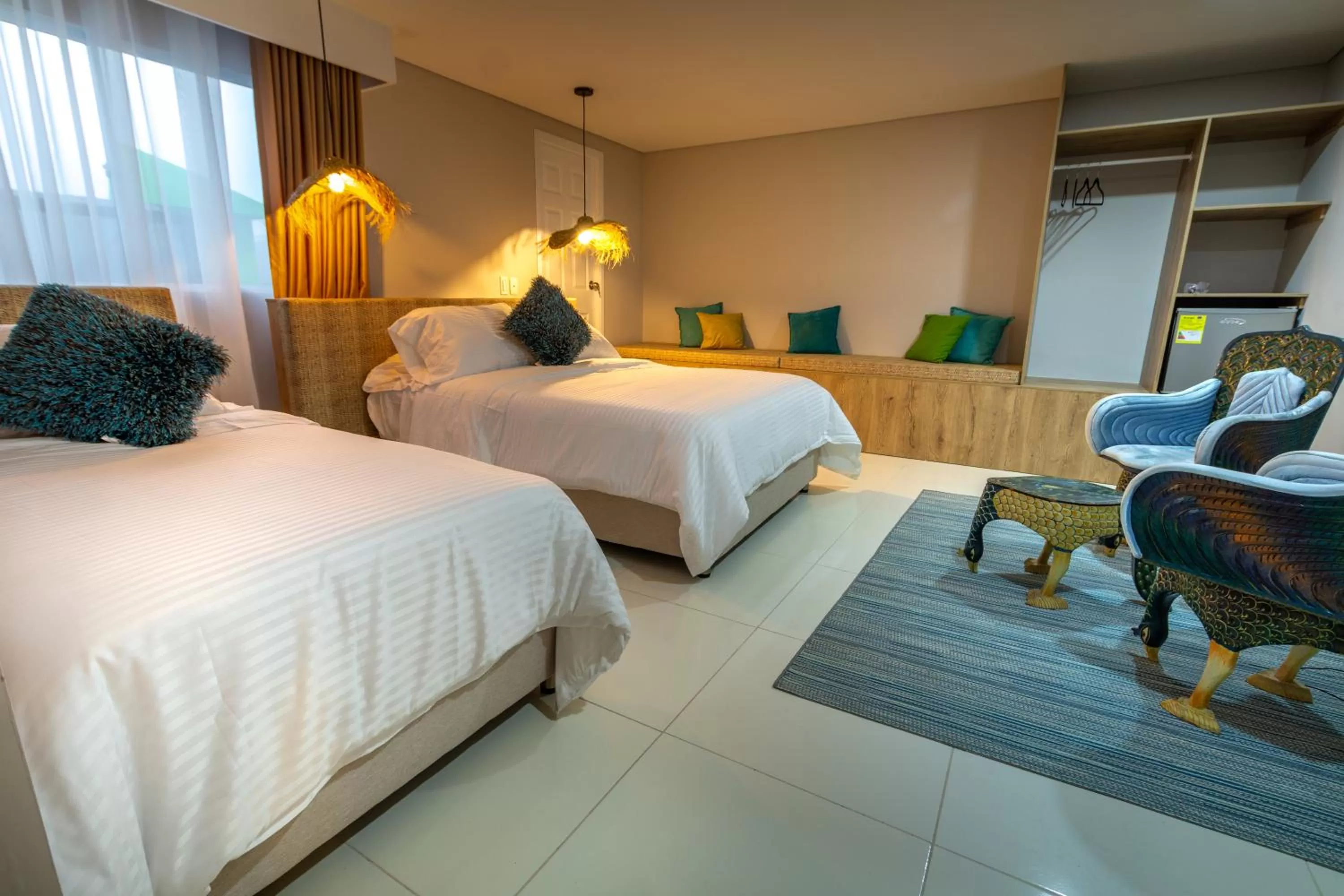 Photo of the whole room, Bed in Hotel Boutique CASA CHUNUU Santa Marta