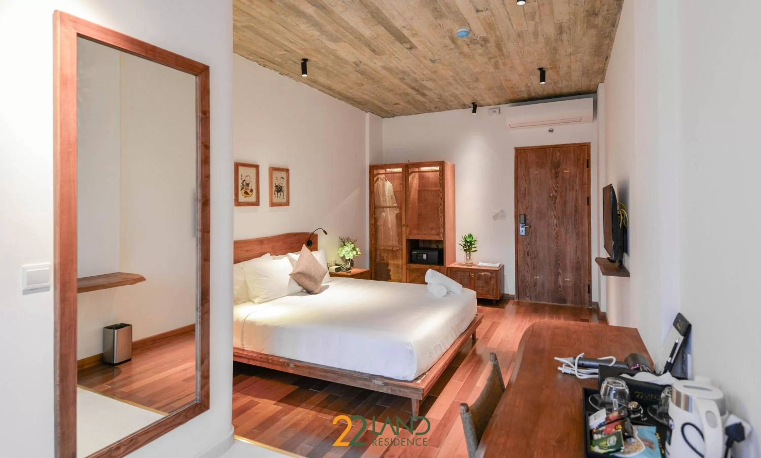 Bed in 22Land Hotel & Residence