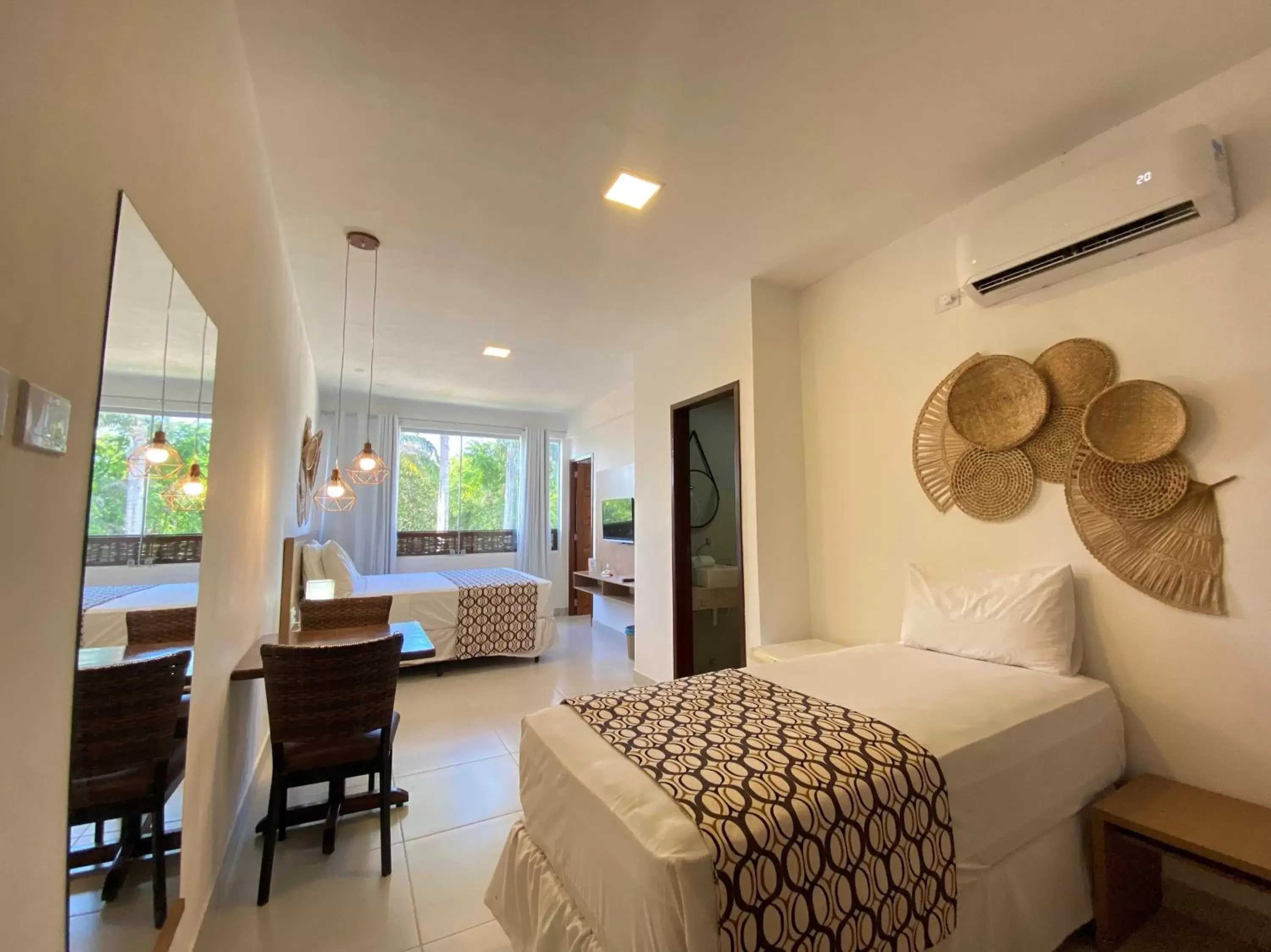 Apartment with Garden View in Pousada Encontro das Águas Apartment with Garden View in Pousada Encontro das Águas