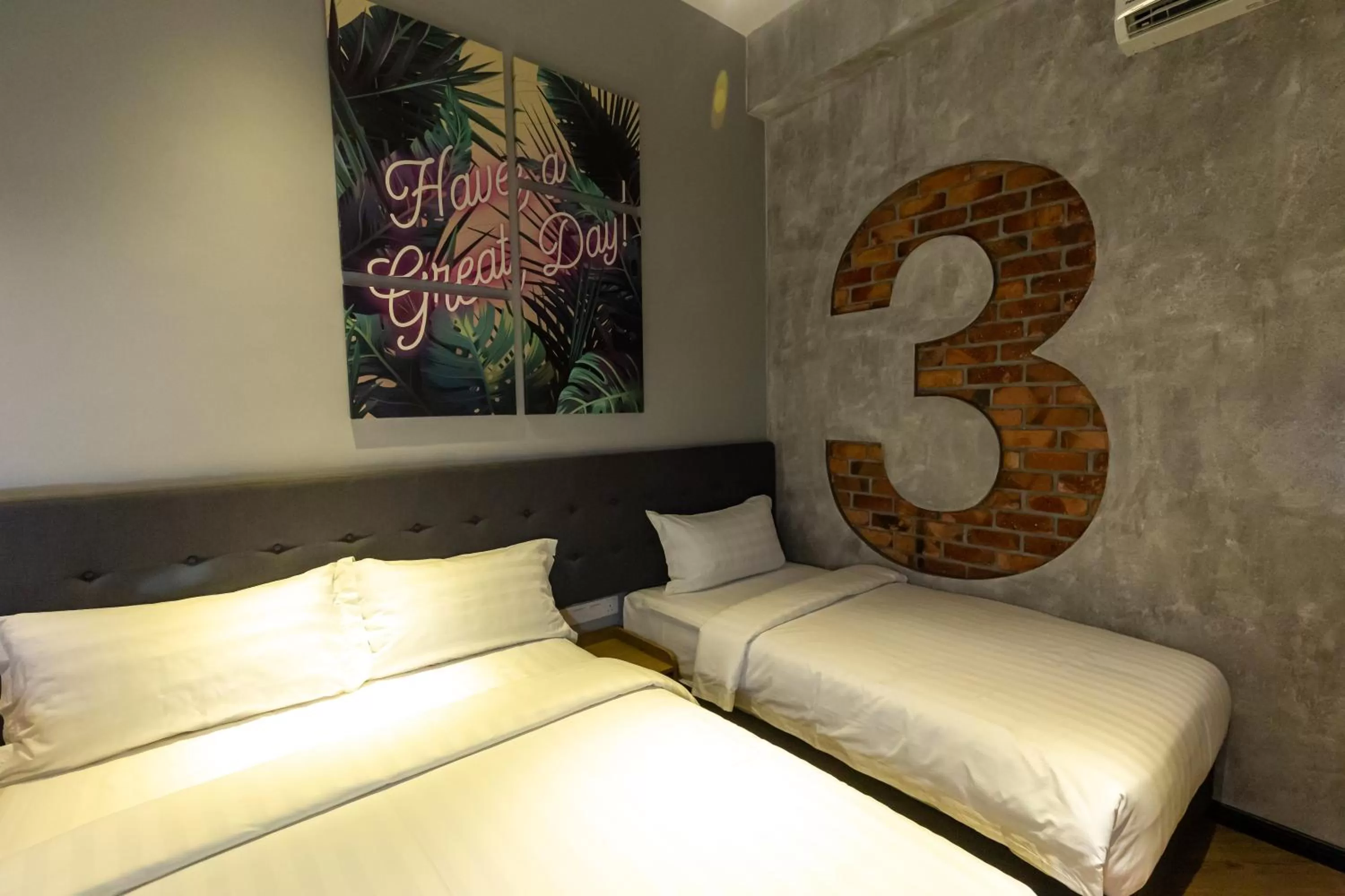 Photo of the whole room, Bed in Brown Hotel